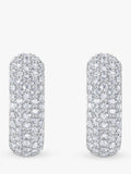 THOMAS SABO hoop earrings cubic zirconia silver 16mm - British product