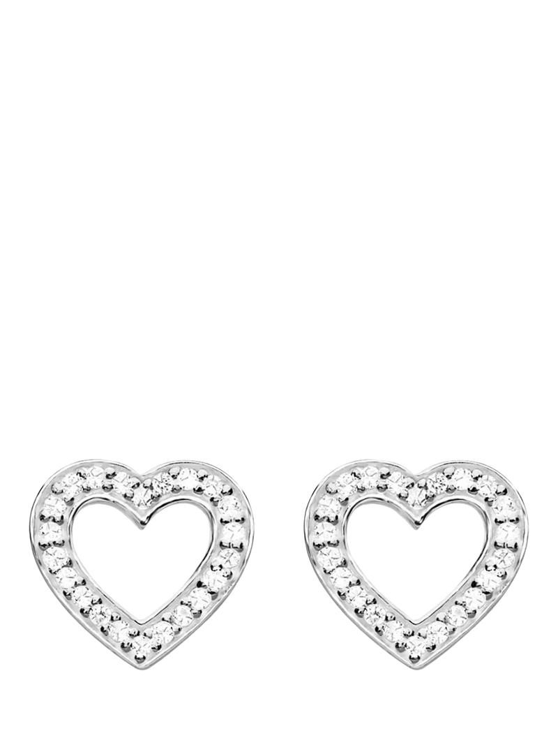 THOMAS SABO heart stud earrings silver - British product