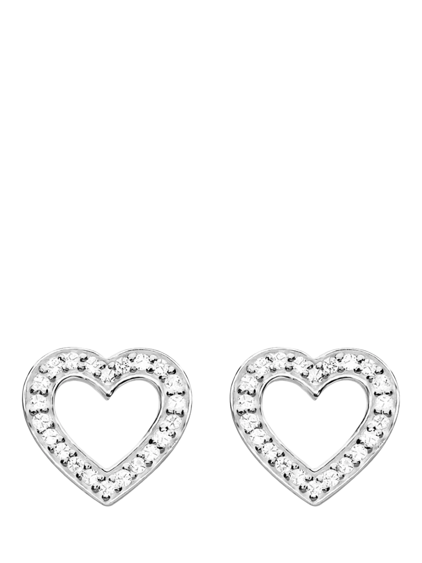 THOMAS SABO heart stud earrings silver - British product