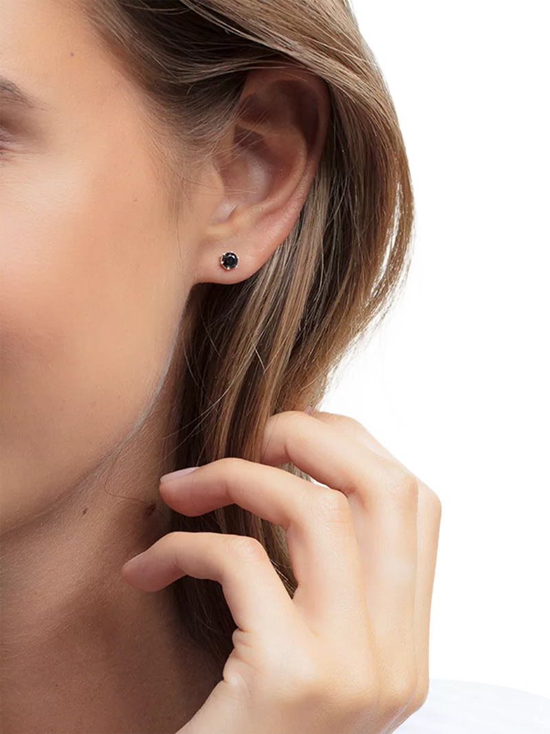 Thomas Sabo cubic zirconia stud earrings sterling silver, imported from the UK