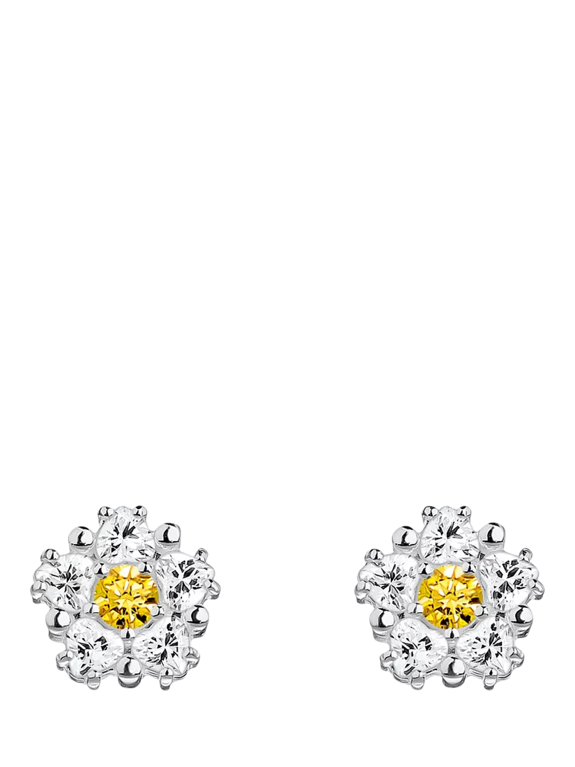 THOMAS SABO daisy zirconia stud earrings 6mm - British product