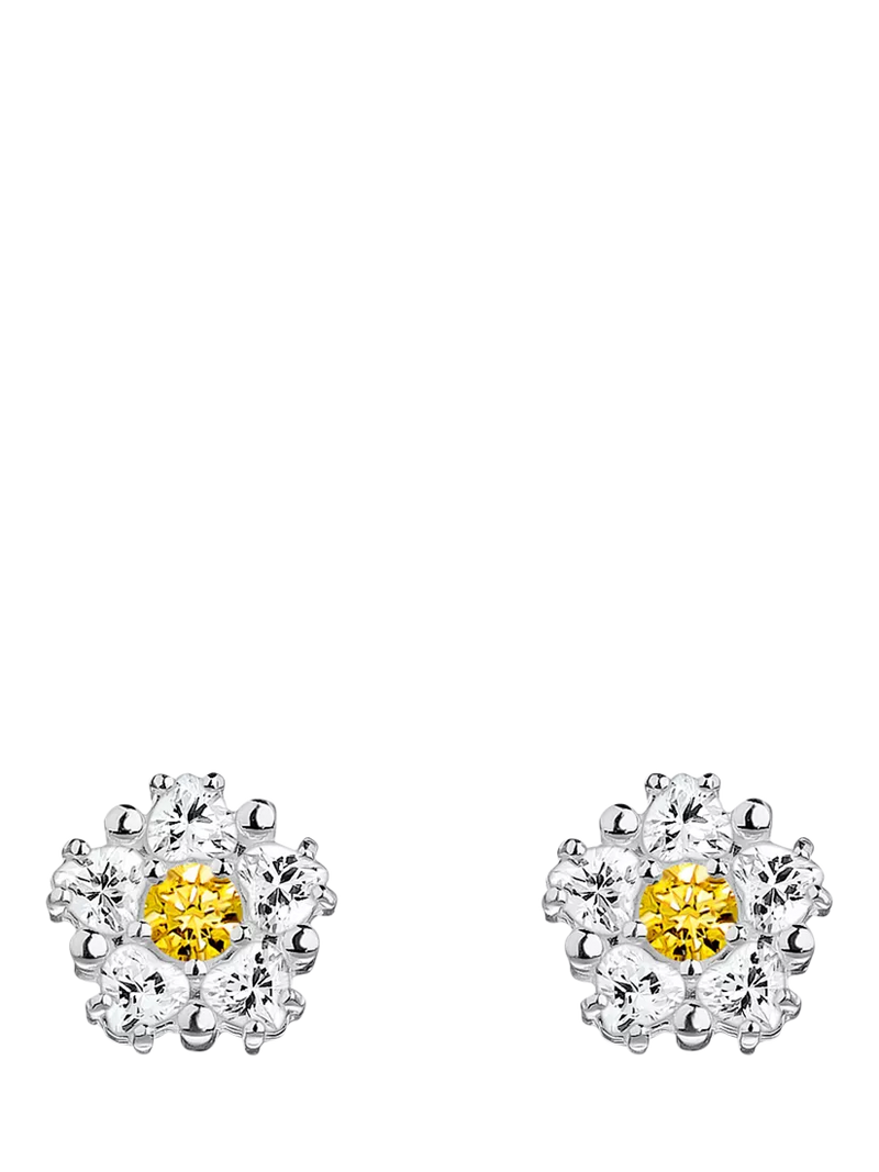 THOMAS SABO daisy zirconia stud earrings 6mm - British product