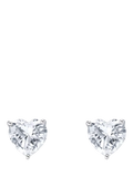 Thomas Sabo cubic zirconia heart stud earrings sterling silver, imported from the UK