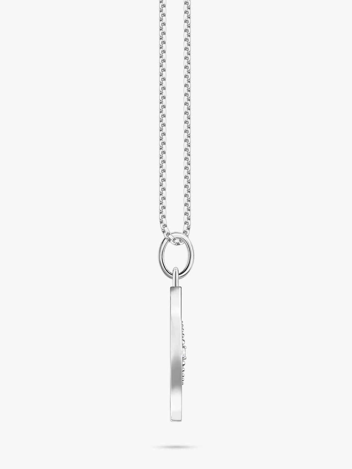 THOMAS SABO Tree of Love cubic zirconia pendant necklace, imported from the UK