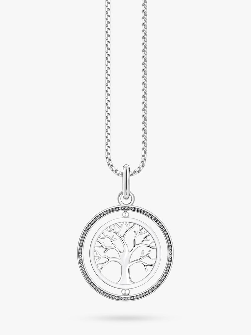 THOMAS SABO Tree of Love cubic zirconia pendant necklace, imported from the UK