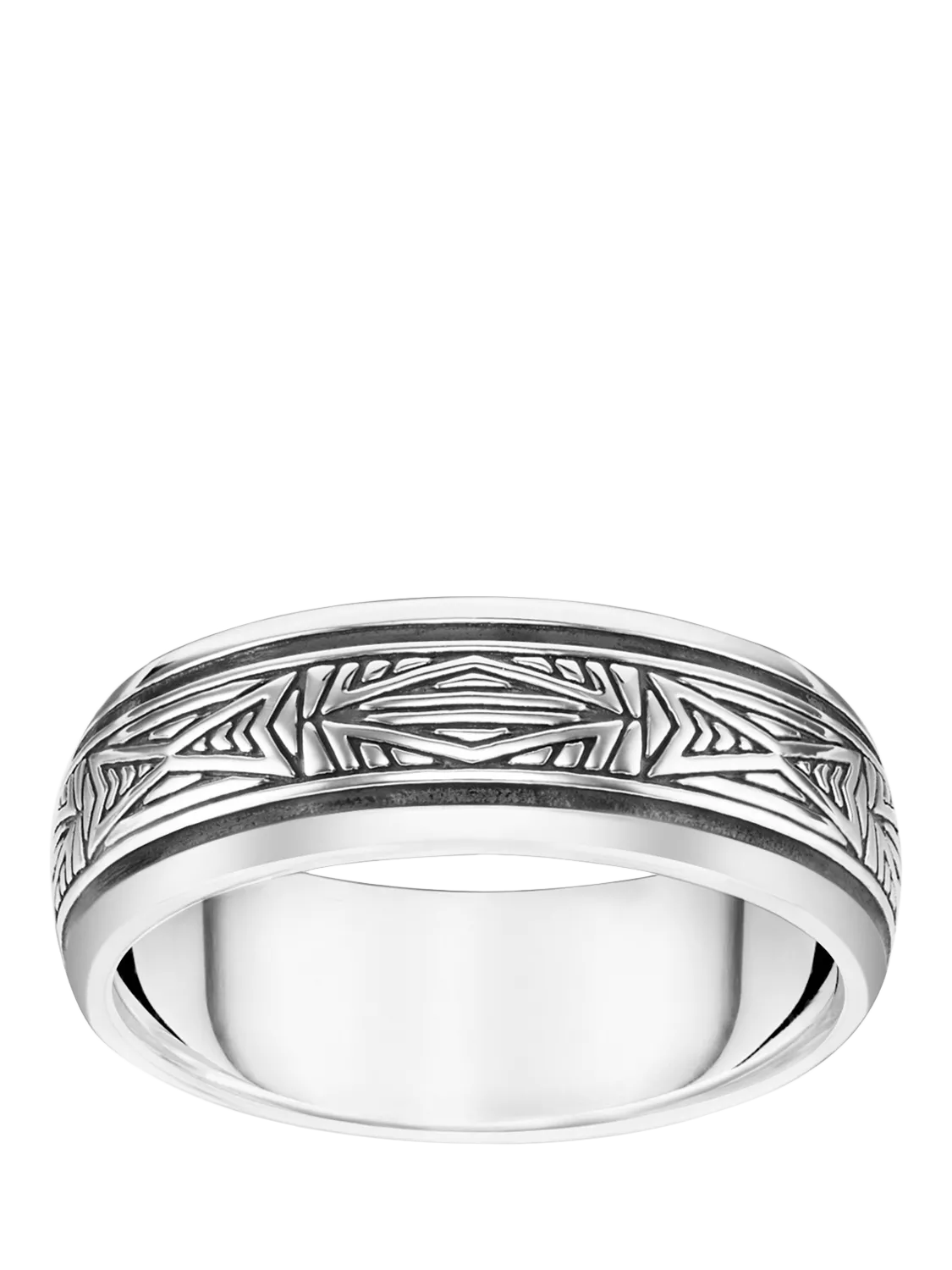 THOMAS SABO Rebel Textured ring sterling silver, imported from the UK