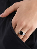 THOMAS SABO onyx signet ring sterling silver UK version