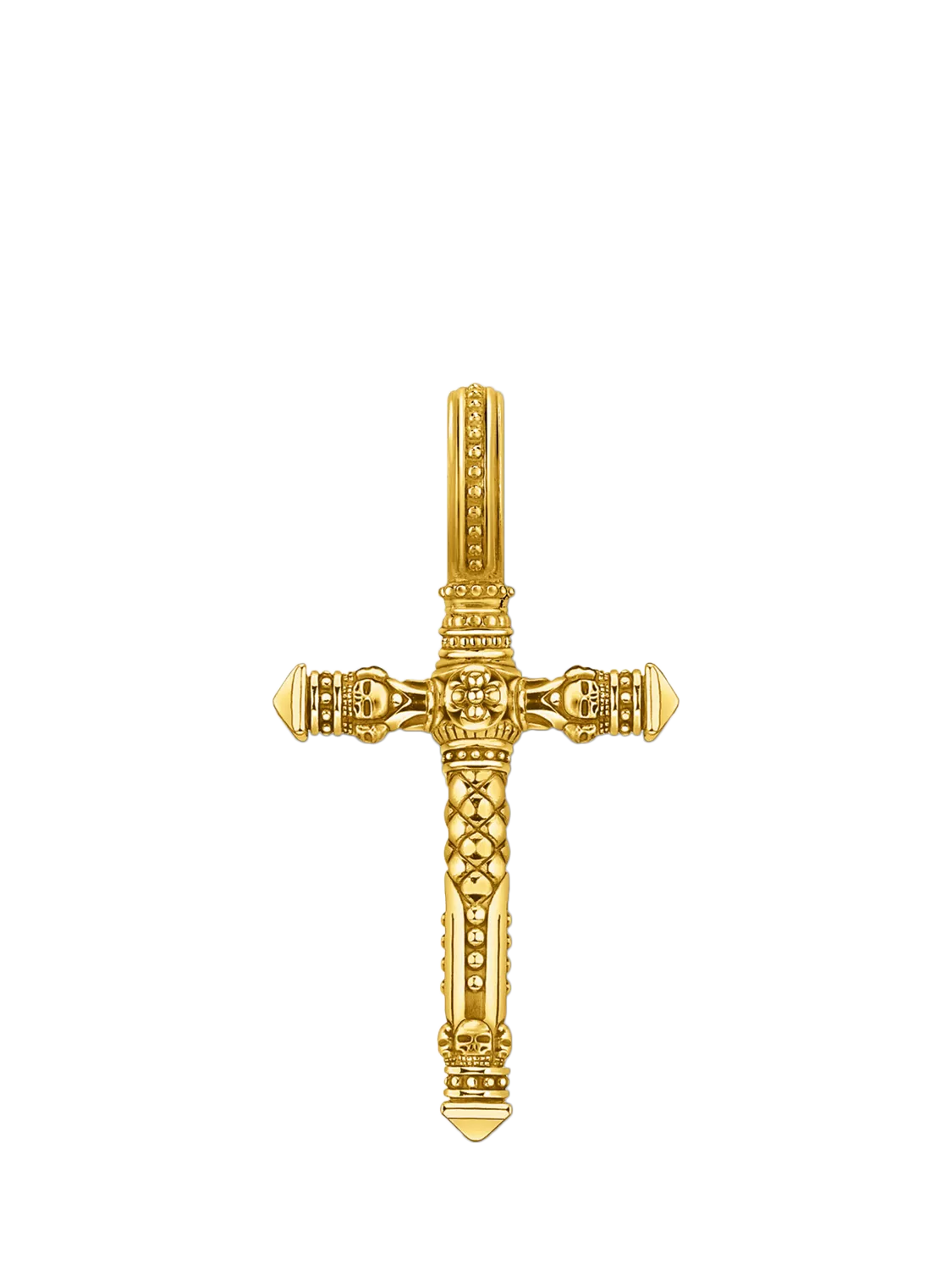 THOMAS SABO cross pendant gold (British brand)