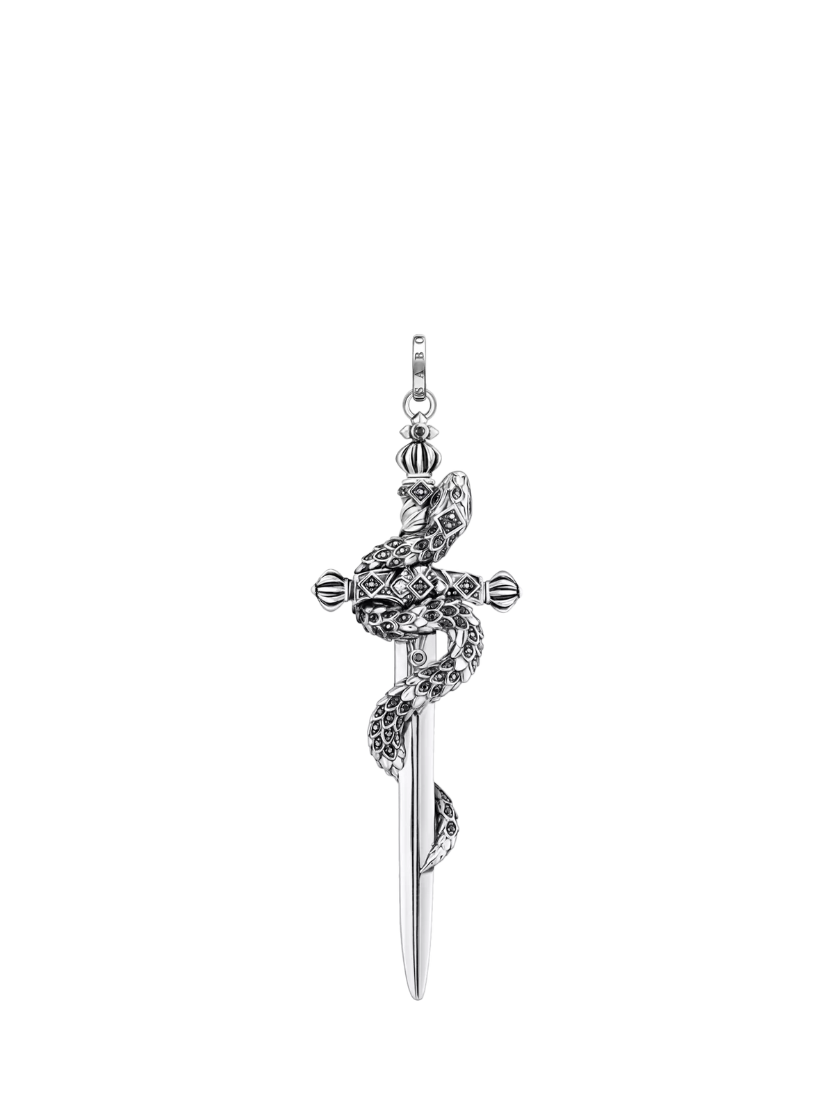 THOMAS SABO snake sword pendant silver, imported from the UK