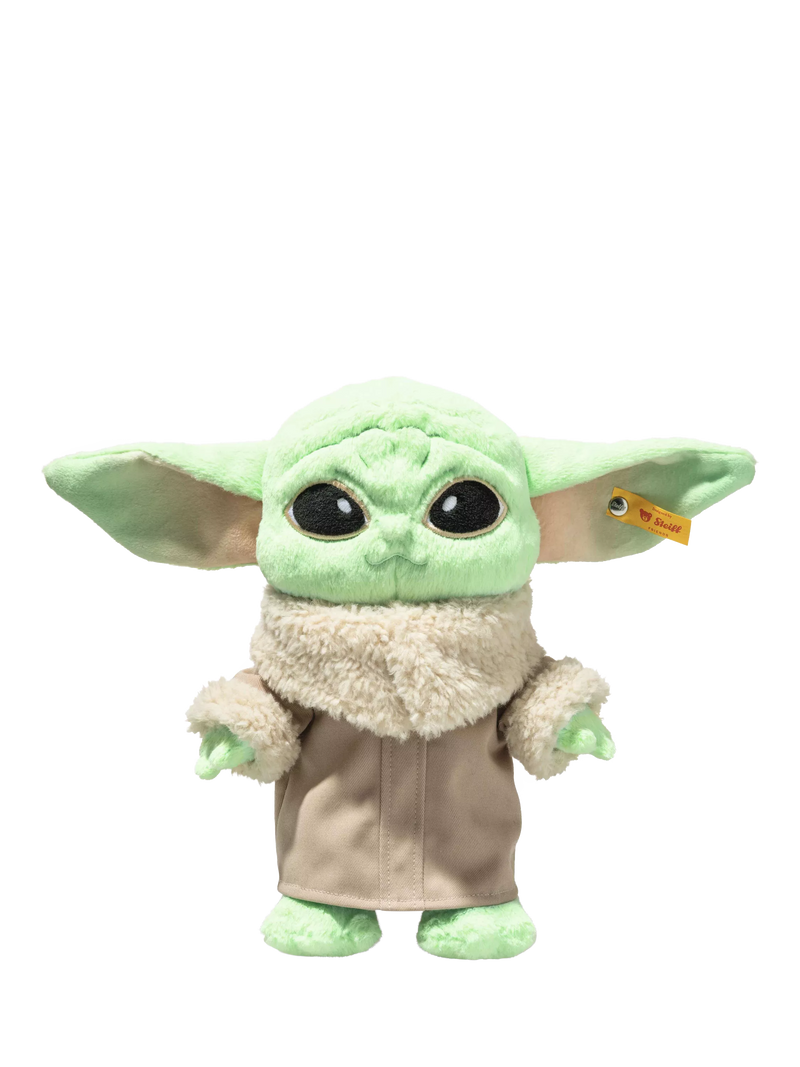 Steiff plush toy Grogu 25cm, UK version