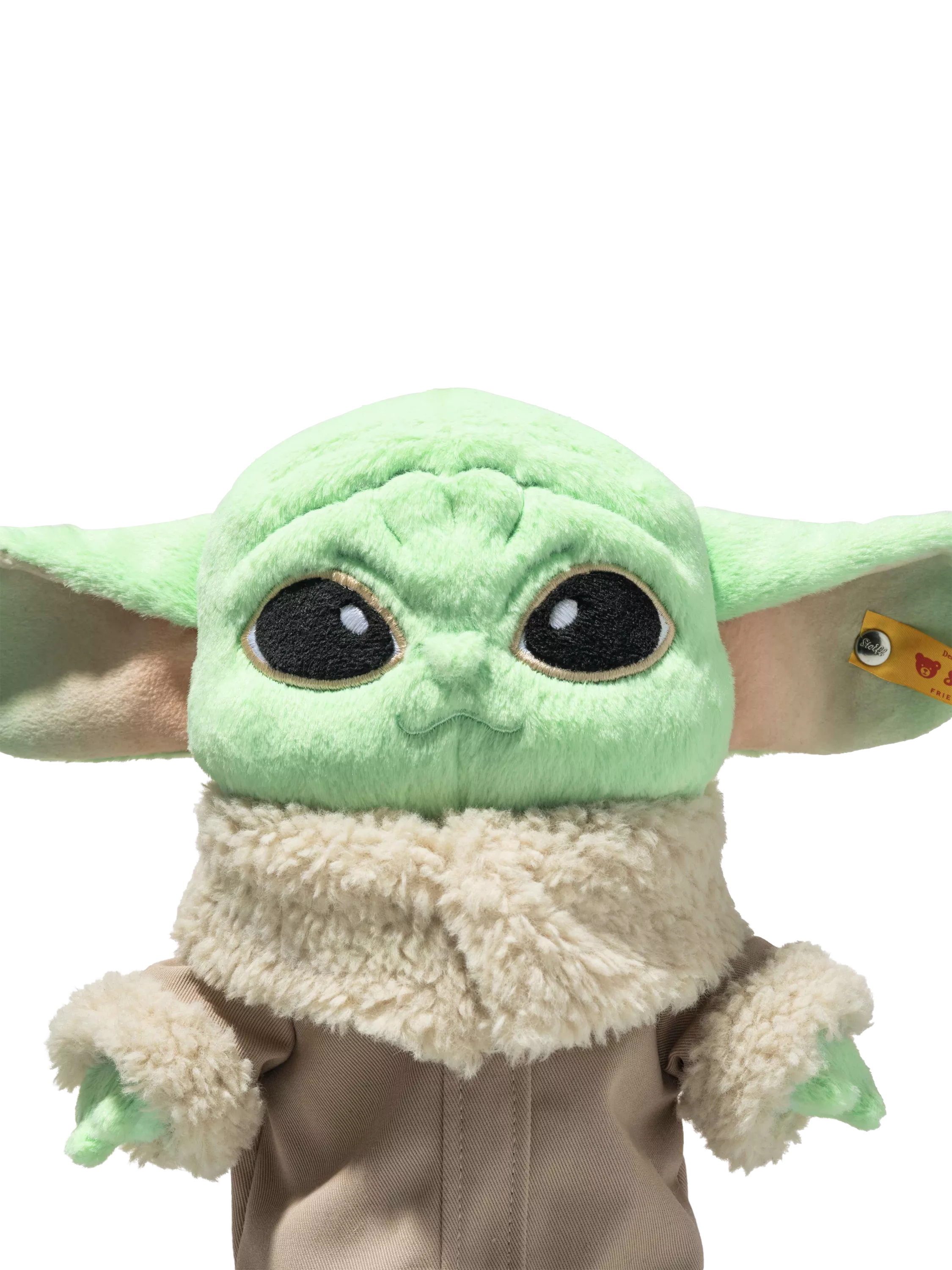 Steiff plush toy Grogu 25cm, UK version