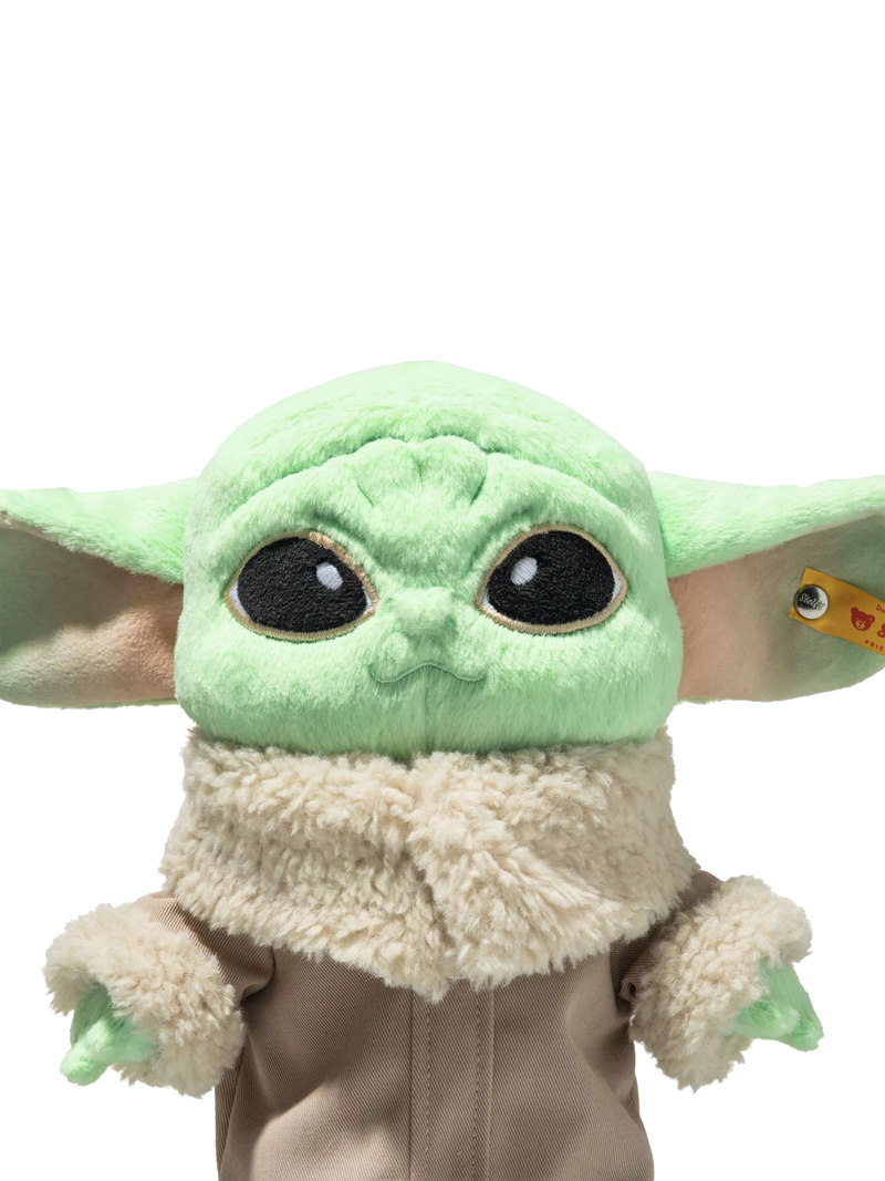 Steiff plush toy Grogu 25cm, UK version