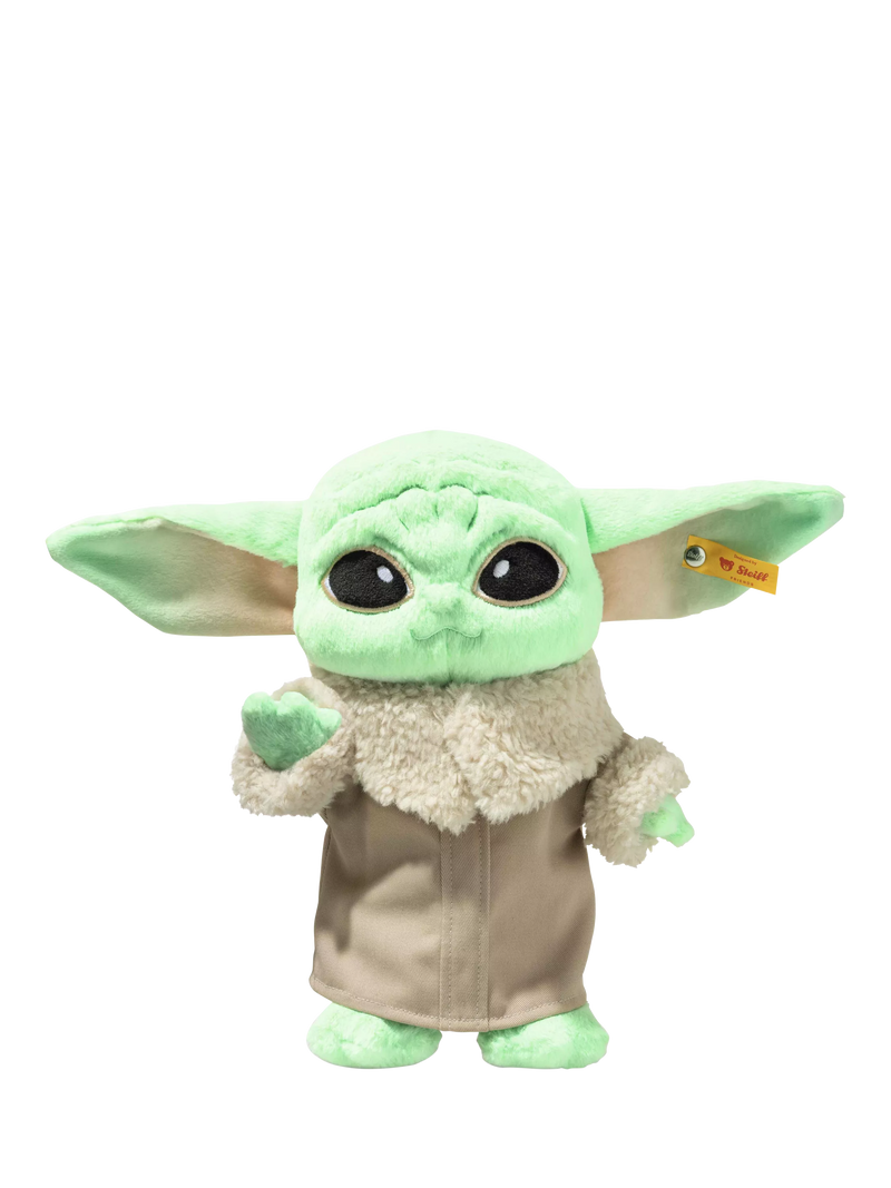 Steiff plush toy Grogu 25cm, UK version