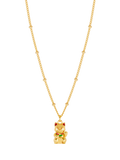 Estella Bartlett lucky cat necklace gold (British brand)