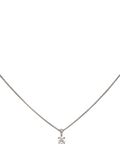 Vintage Fine Jewellery 18ct white gold diamond pendant 0.50ct - British product