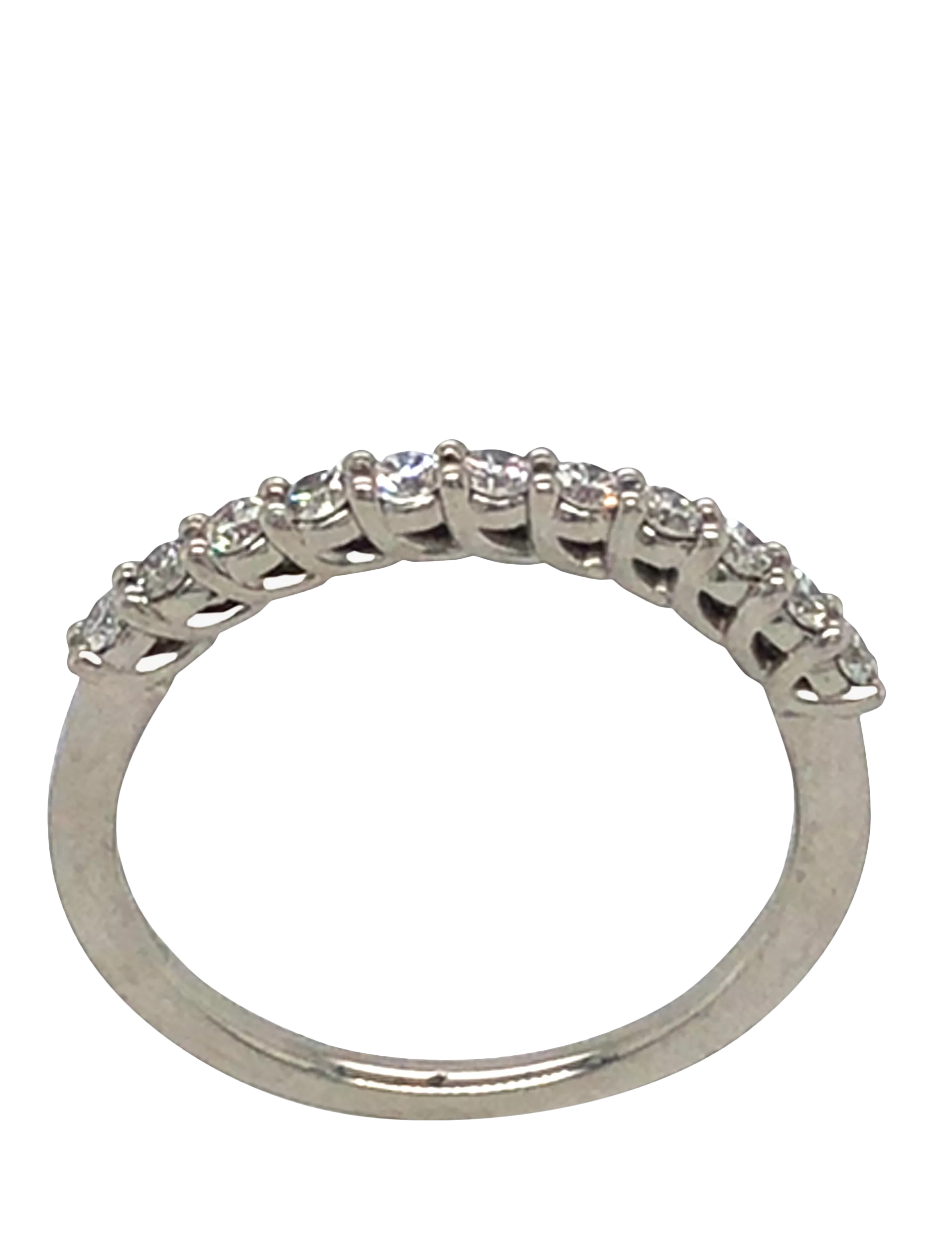 Vintage Fine Jewellery platinum diamond ring 0.33ct size N 1/2, imported from the UK