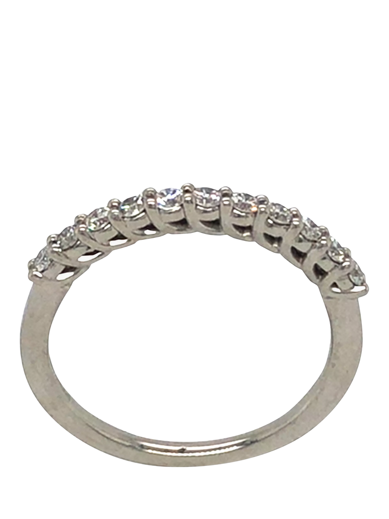 Vintage Fine Jewellery platinum diamond ring 0.33ct size N 1/2, imported from the UK