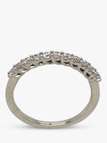 Vintage Fine Jewellery platinum diamond ring 0.33ct size N 1/2, imported from the UK