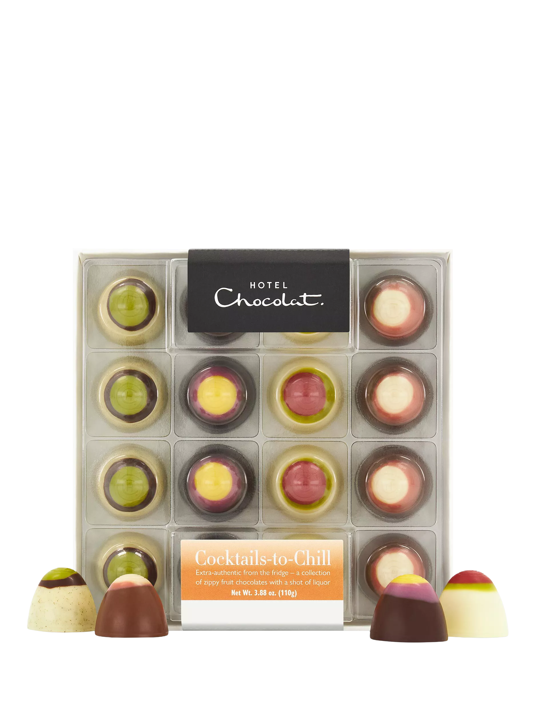 Hotel Chocolat cocktail chocolate box 16-piece 110g - British product