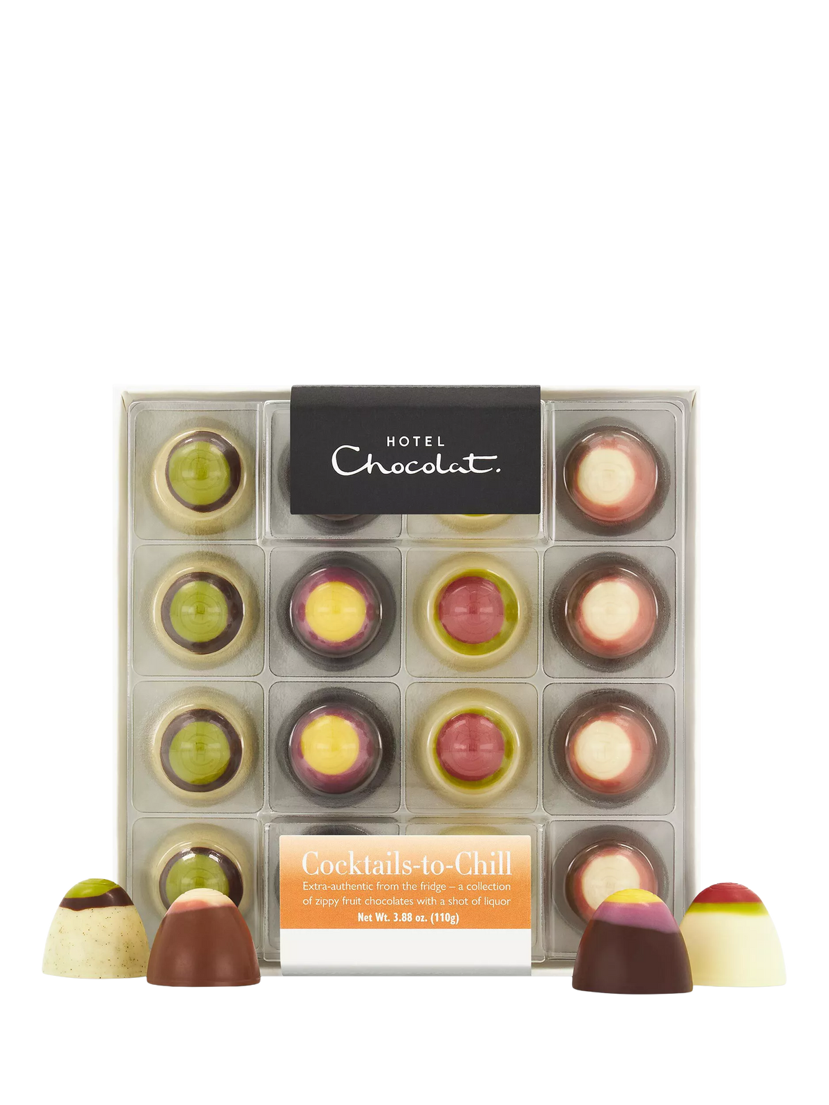 Hotel Chocolat cocktail chocolate box 16-piece 110g - British product