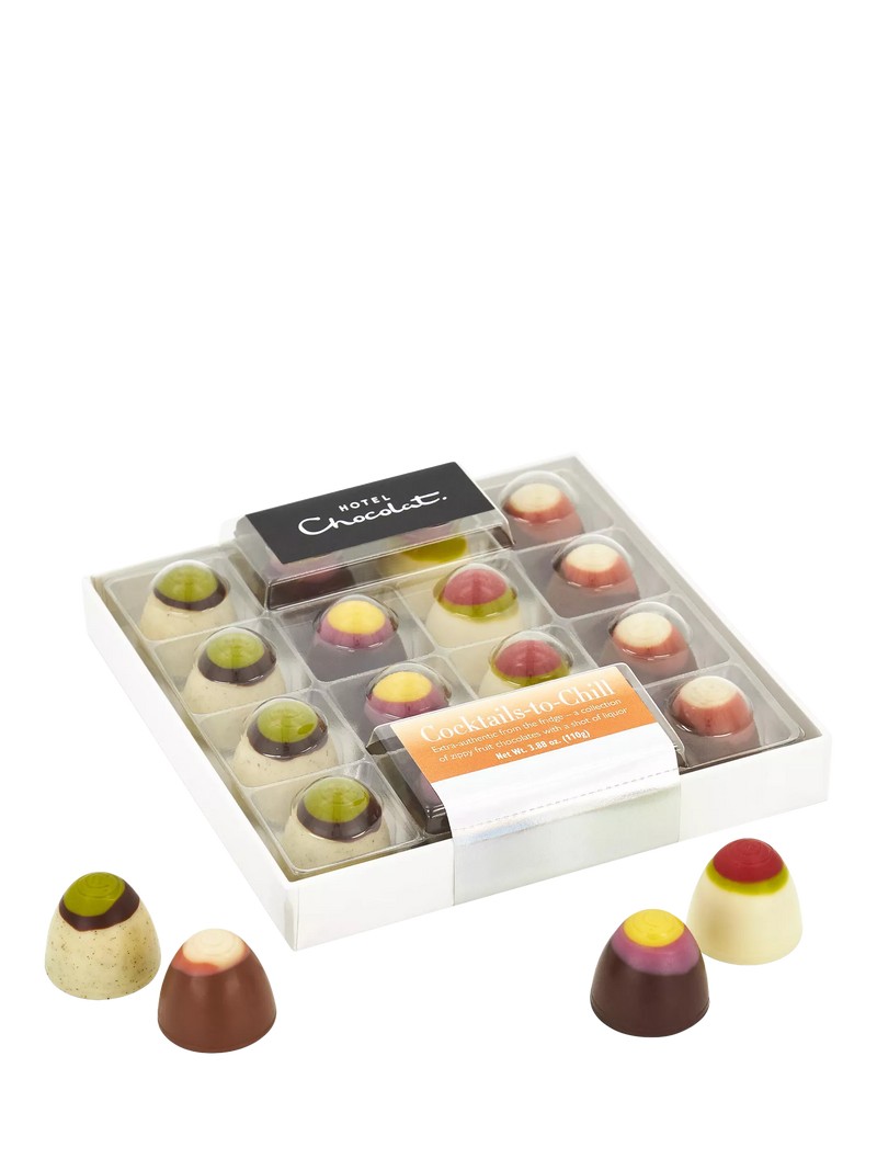 Hotel Chocolat cocktail chocolate box 16-piece 110g - British product