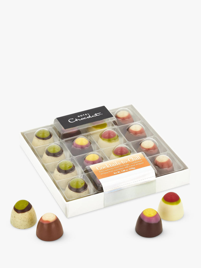 Hotel Chocolat cocktail chocolate box 16-piece 110g - British product