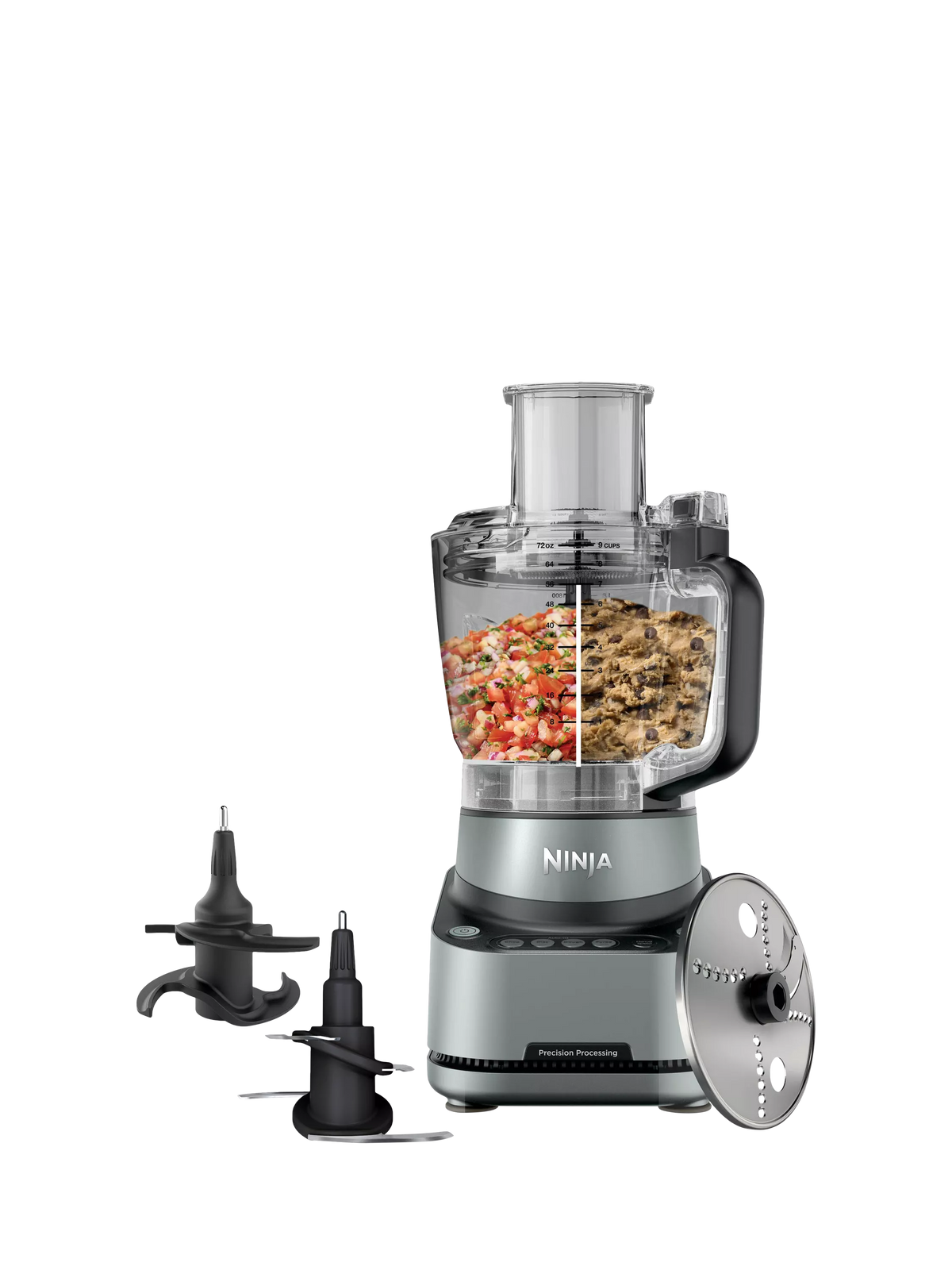 Ninja PrecisionPro Food Processor Black - British product