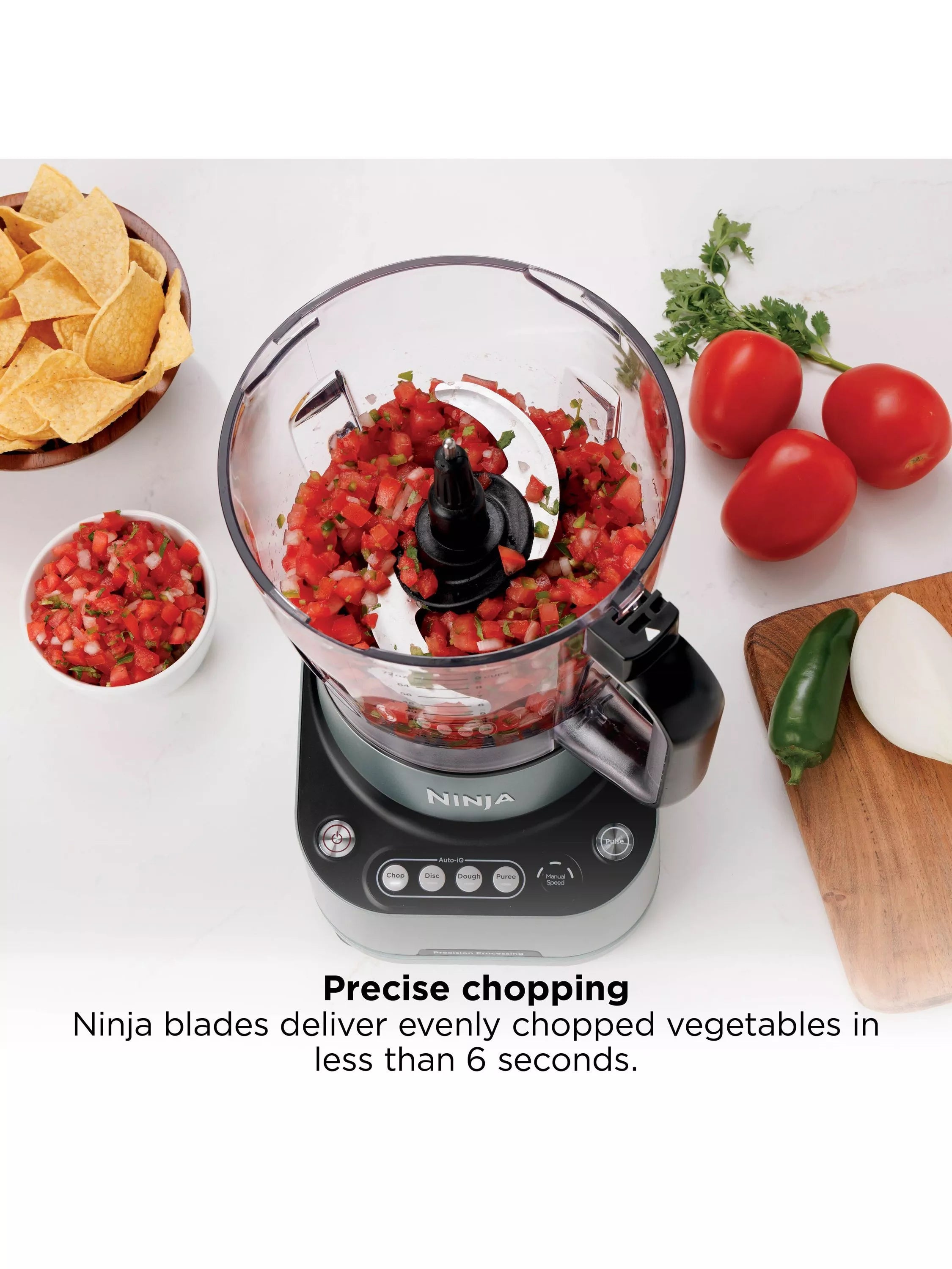 Ninja PrecisionPro Food Processor Black - British product