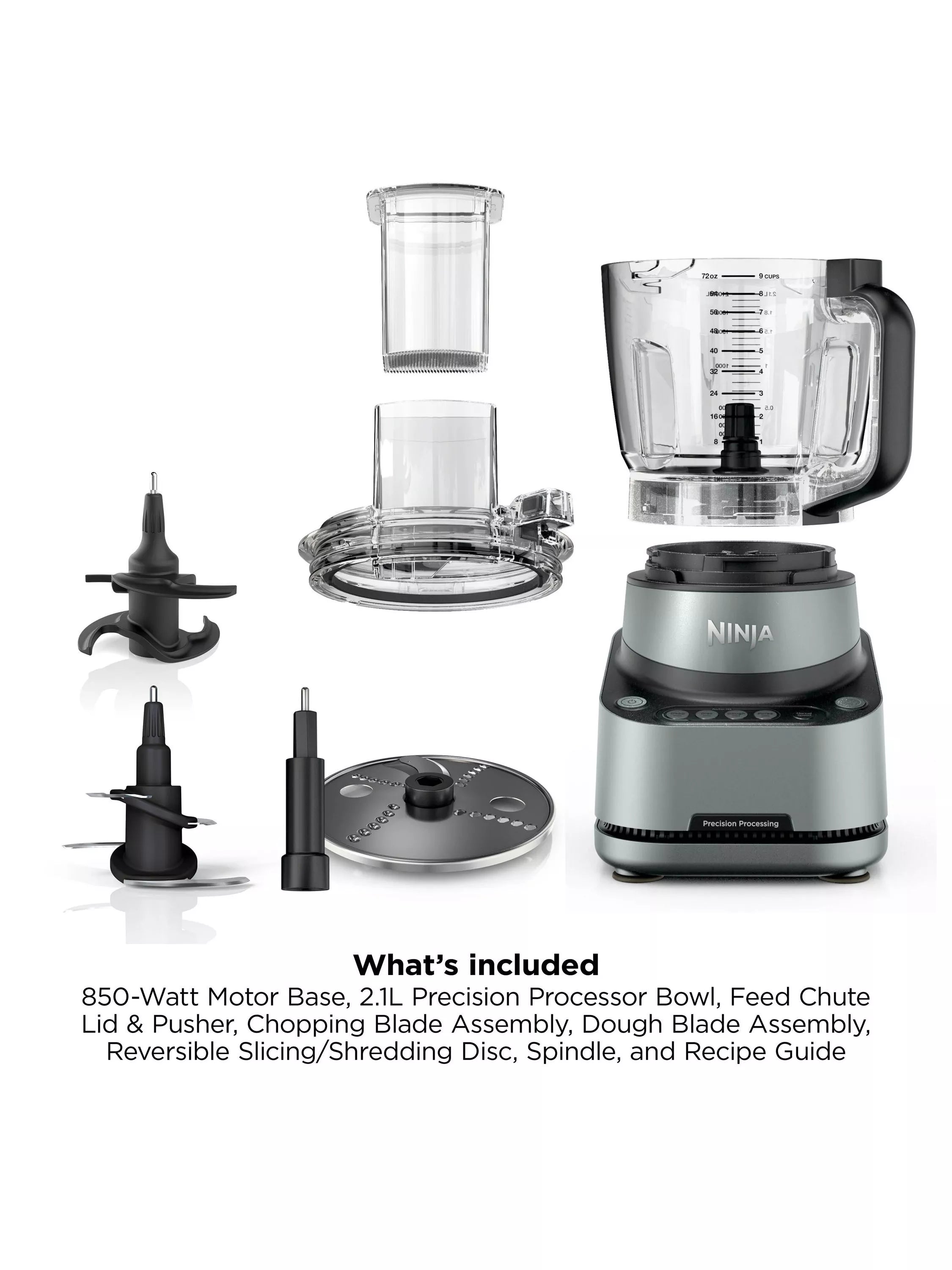 Ninja PrecisionPro Food Processor Black - British product