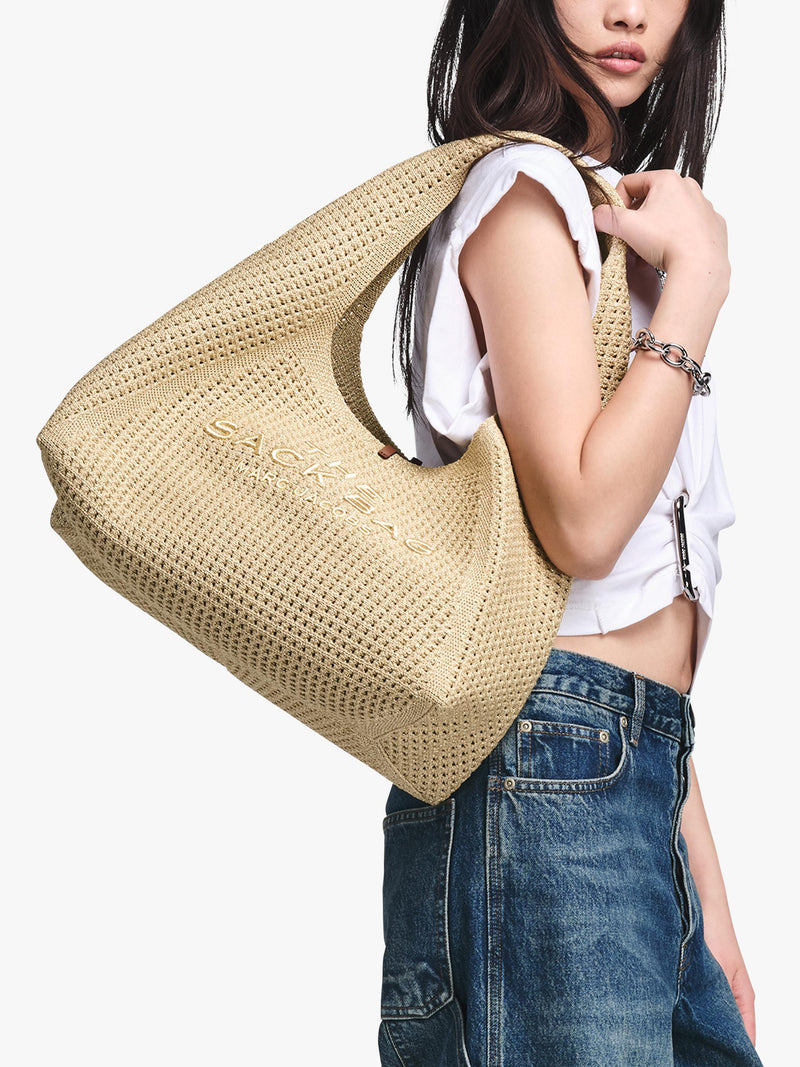Marc Jacobs Sack Shoulder Bag in Champagne colour, UK version