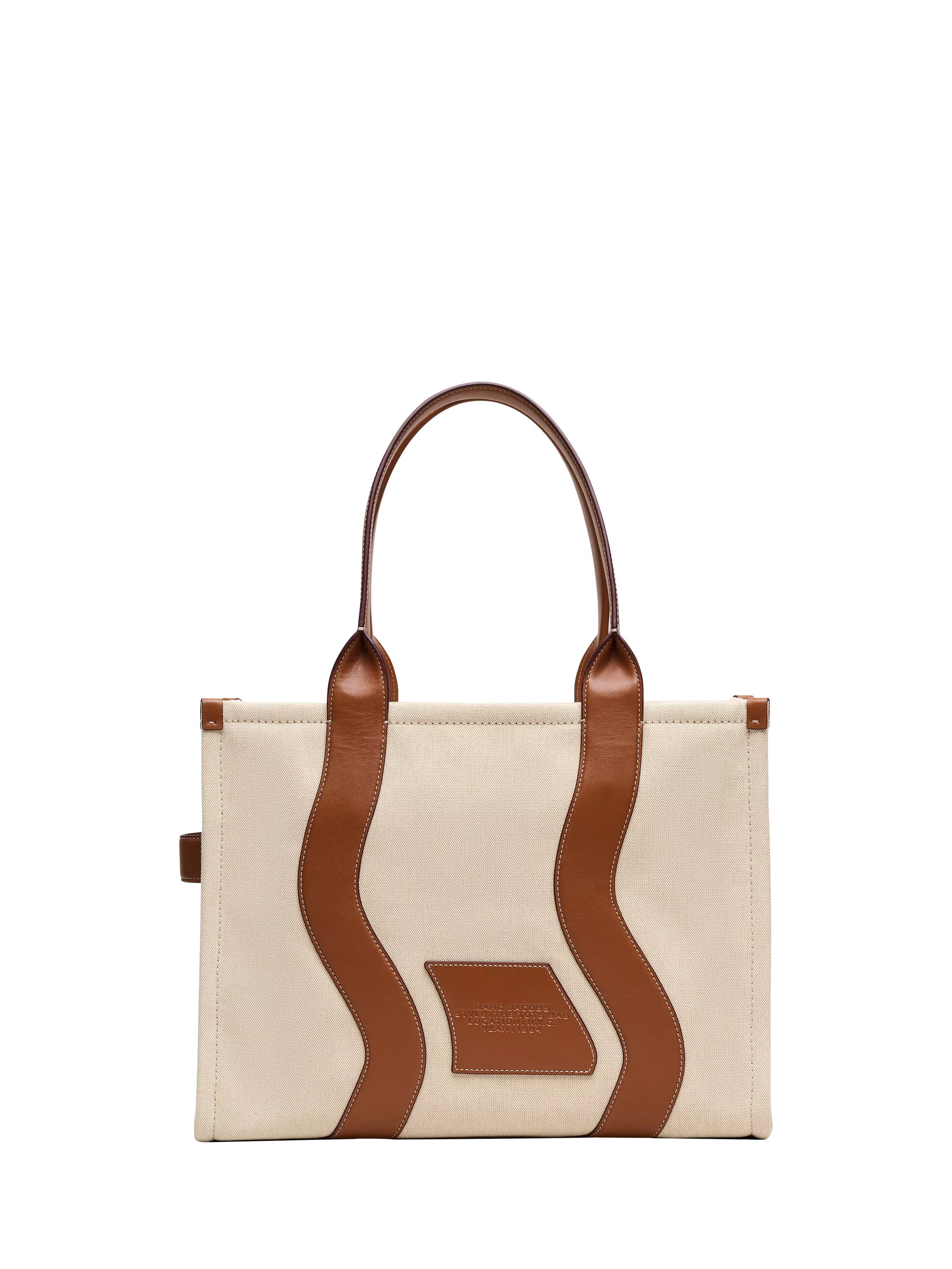 Marc Jacobs large wavy tote bag beige (British brand)
