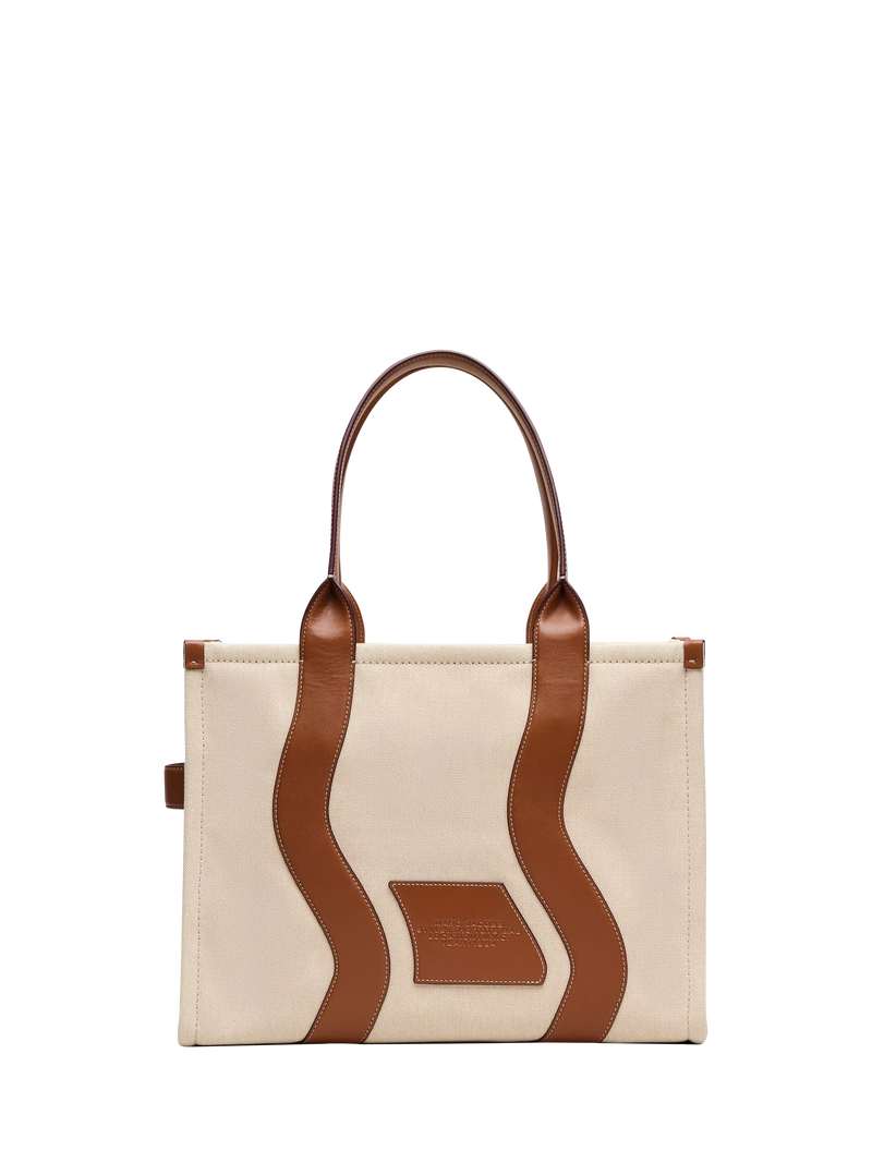 Marc Jacobs large wavy tote bag beige (British brand)