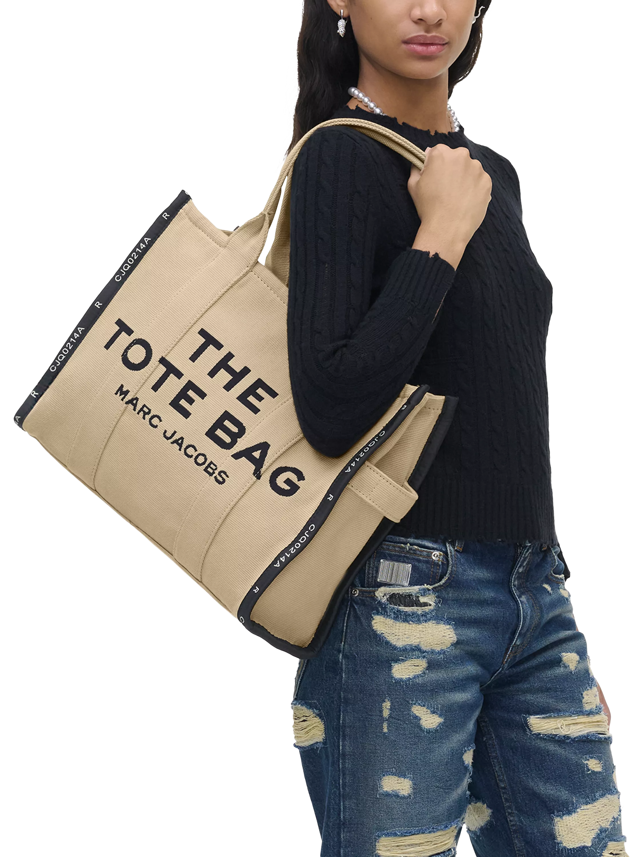 Marc Jacobs Large Tote Bag in Warm Sand - British product