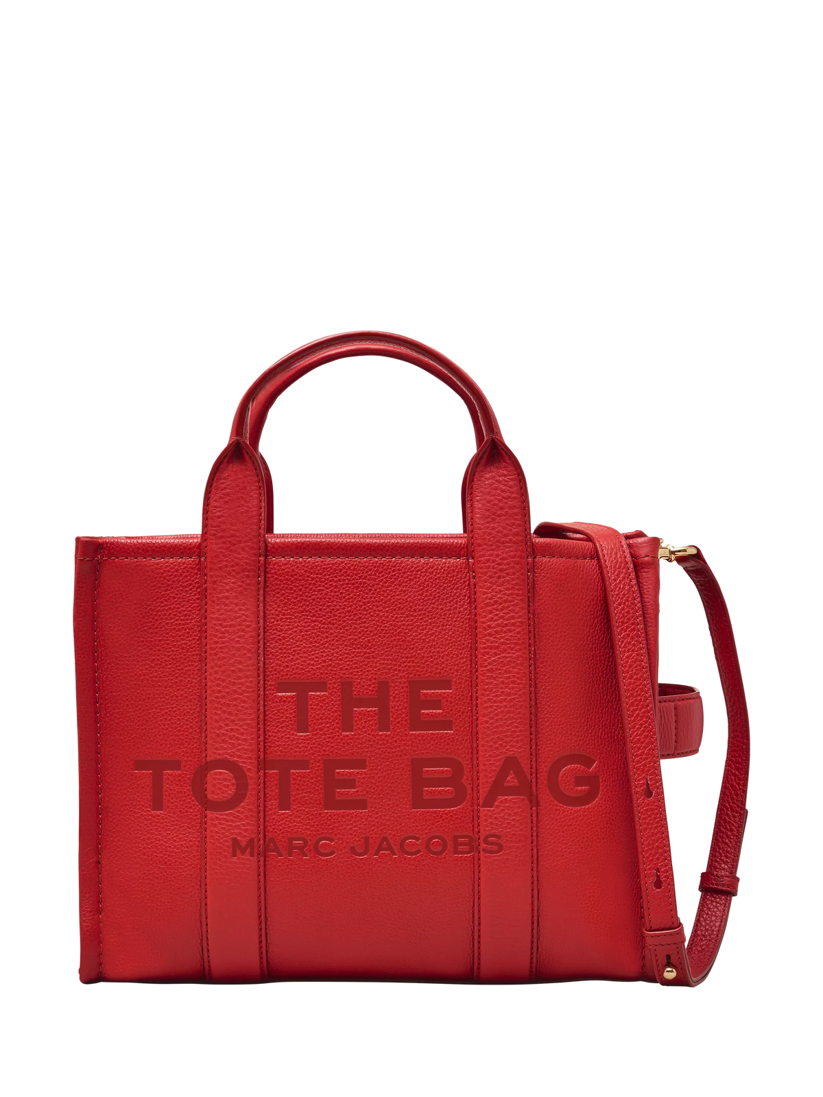 Marc Jacobs mittelgroße Tragetasche aus Leder, britische Version