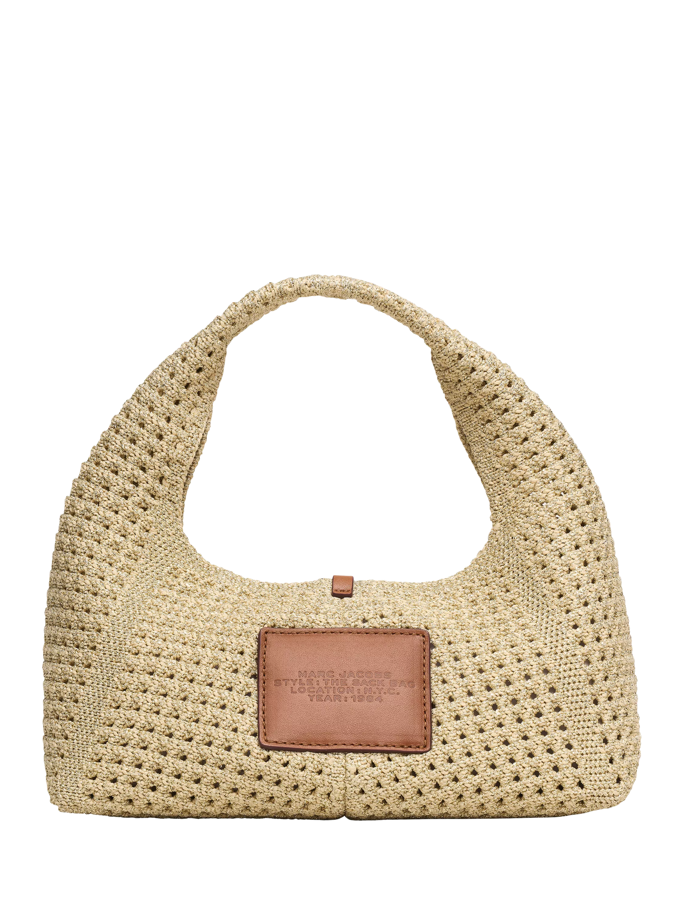 Marc Jacobs Mini Crochet Sack Bag Champagne shoulder bag (British brand)