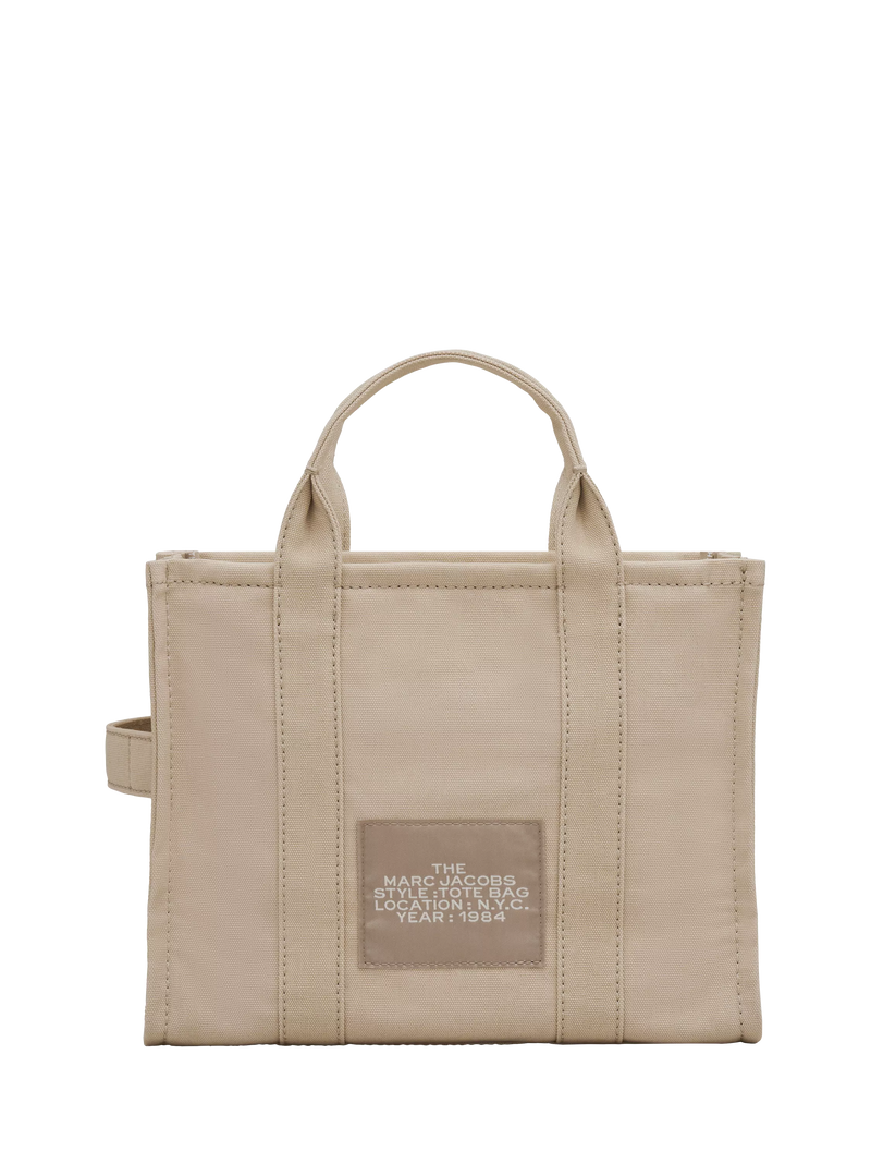 Marc Jacobs medium tote cotton canvas beige designer bag, imported from the UK