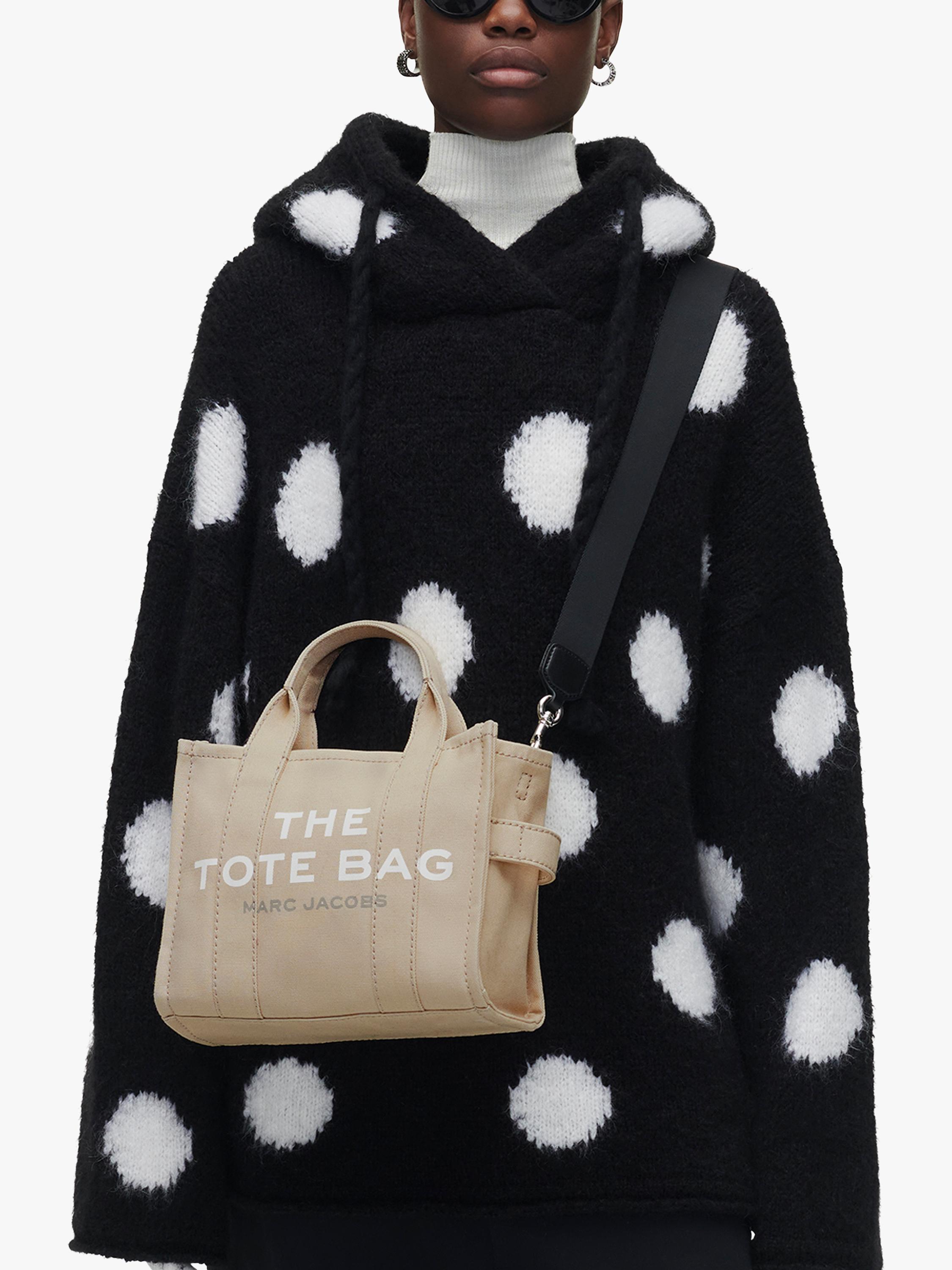 Marc Jacobs small tote bag in beige - British product