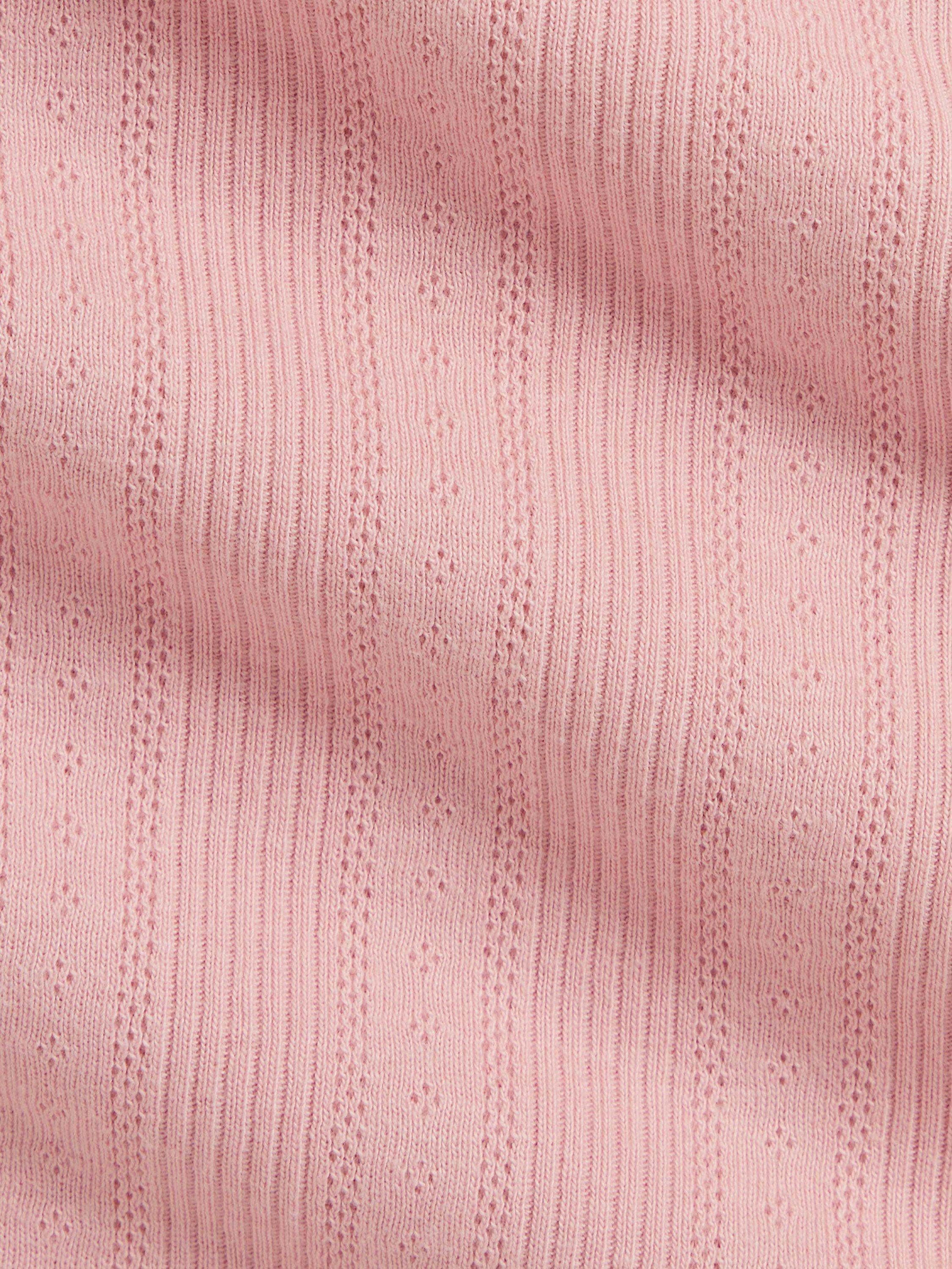 Ralph Lauren pink cotton baby blanket (British brand)