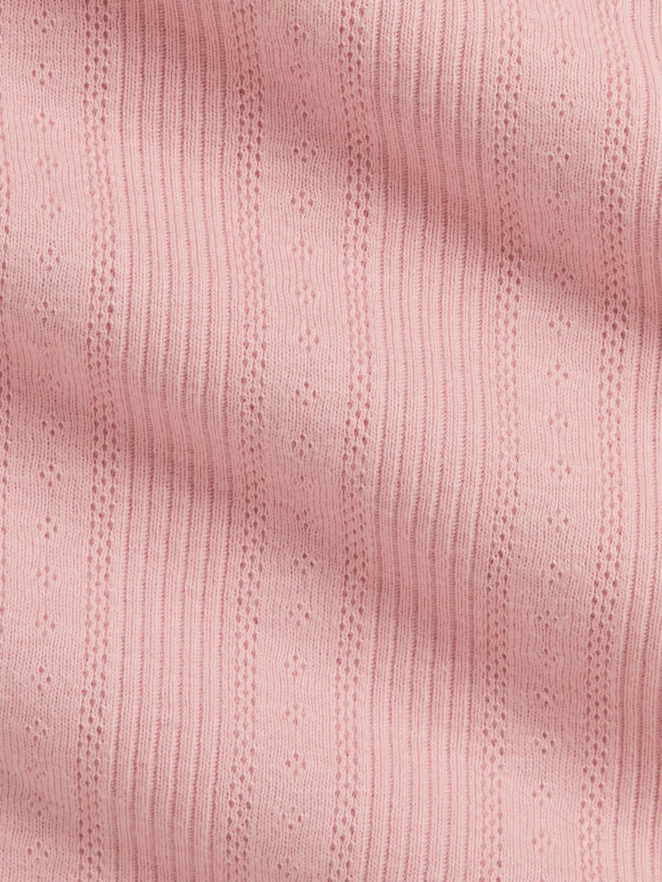 Ralph Lauren pink cotton baby blanket (British brand)