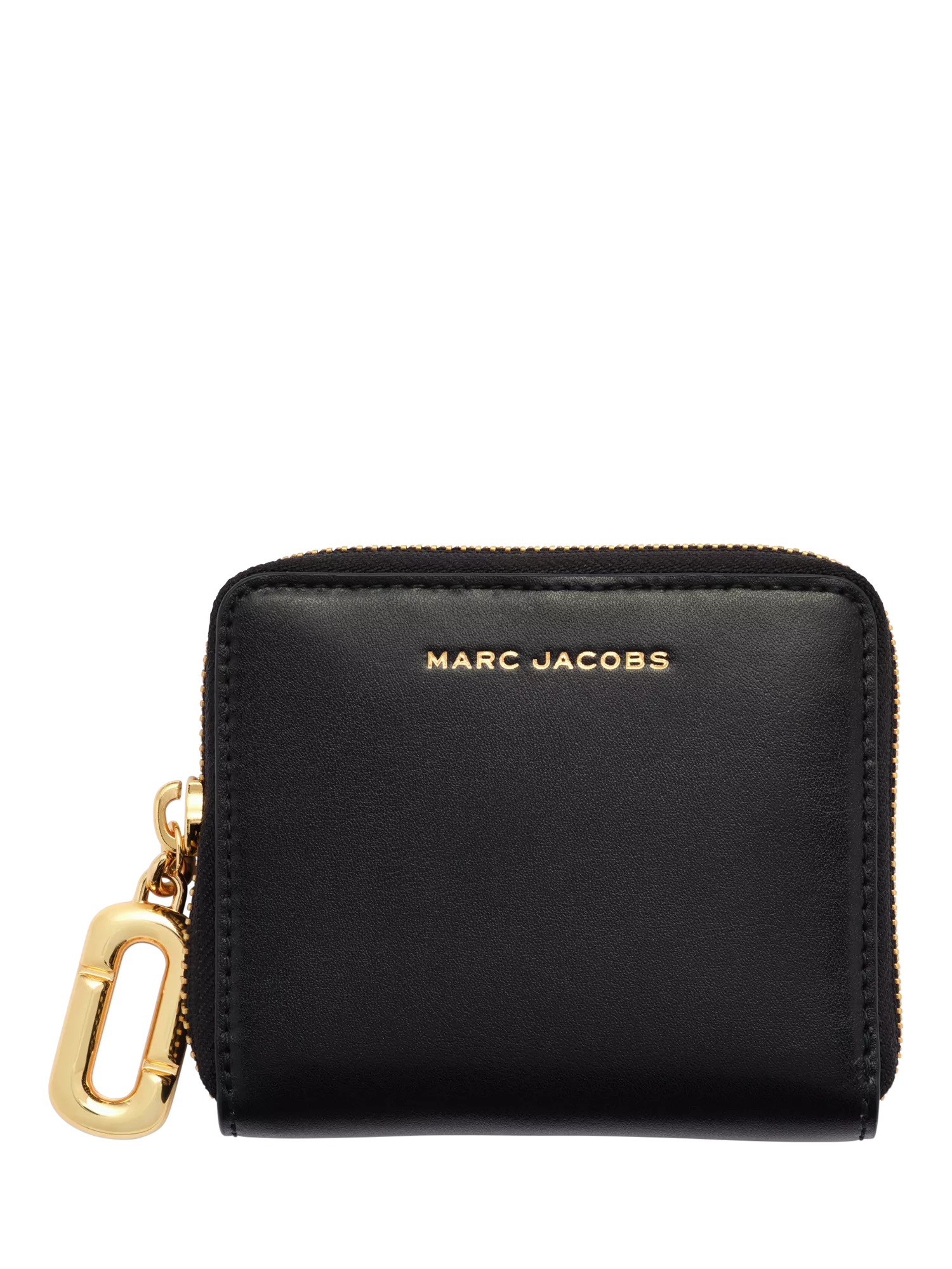 Marc Jacobs slim leather wallet with J Marc charm (British brand)