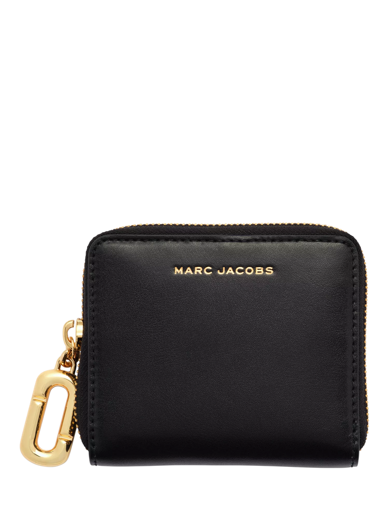 Marc Jacobs slim leather wallet with J Marc charm (British brand)