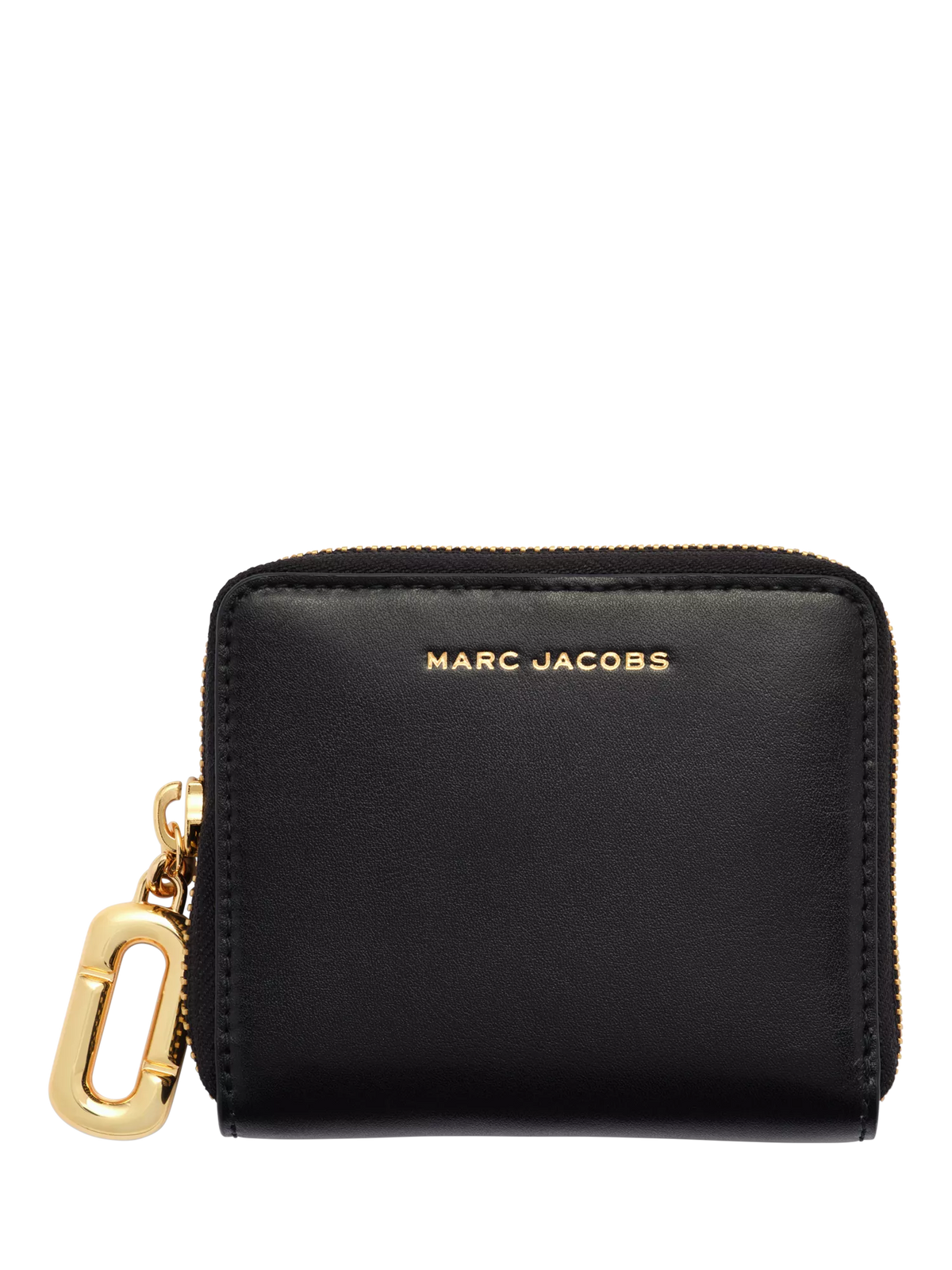 Marc Jacobs slim leather wallet with J Marc charm (British brand)