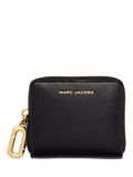 Marc Jacobs slim leather wallet with J Marc charm (British brand)
