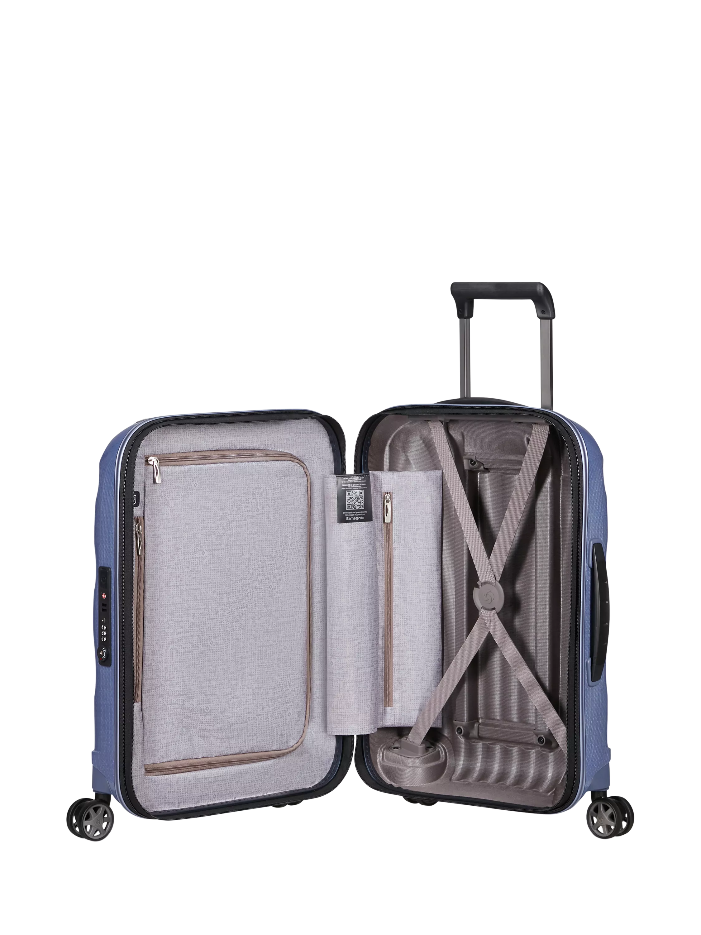 Samsonite C-Lite cabin suitcase 55cm lavender (British brand)