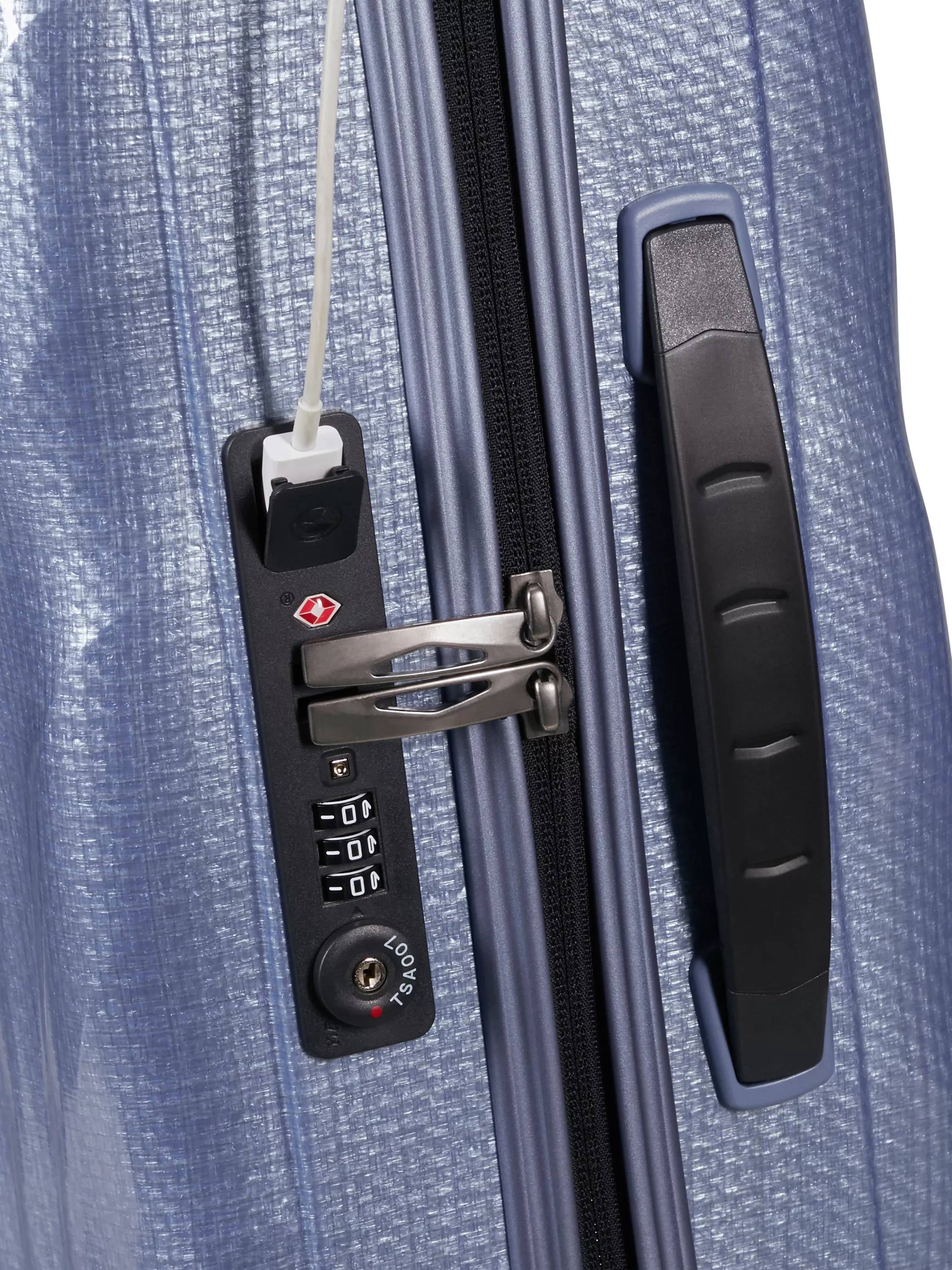 Samsonite C-Lite cabin suitcase 55cm lavender (British brand)