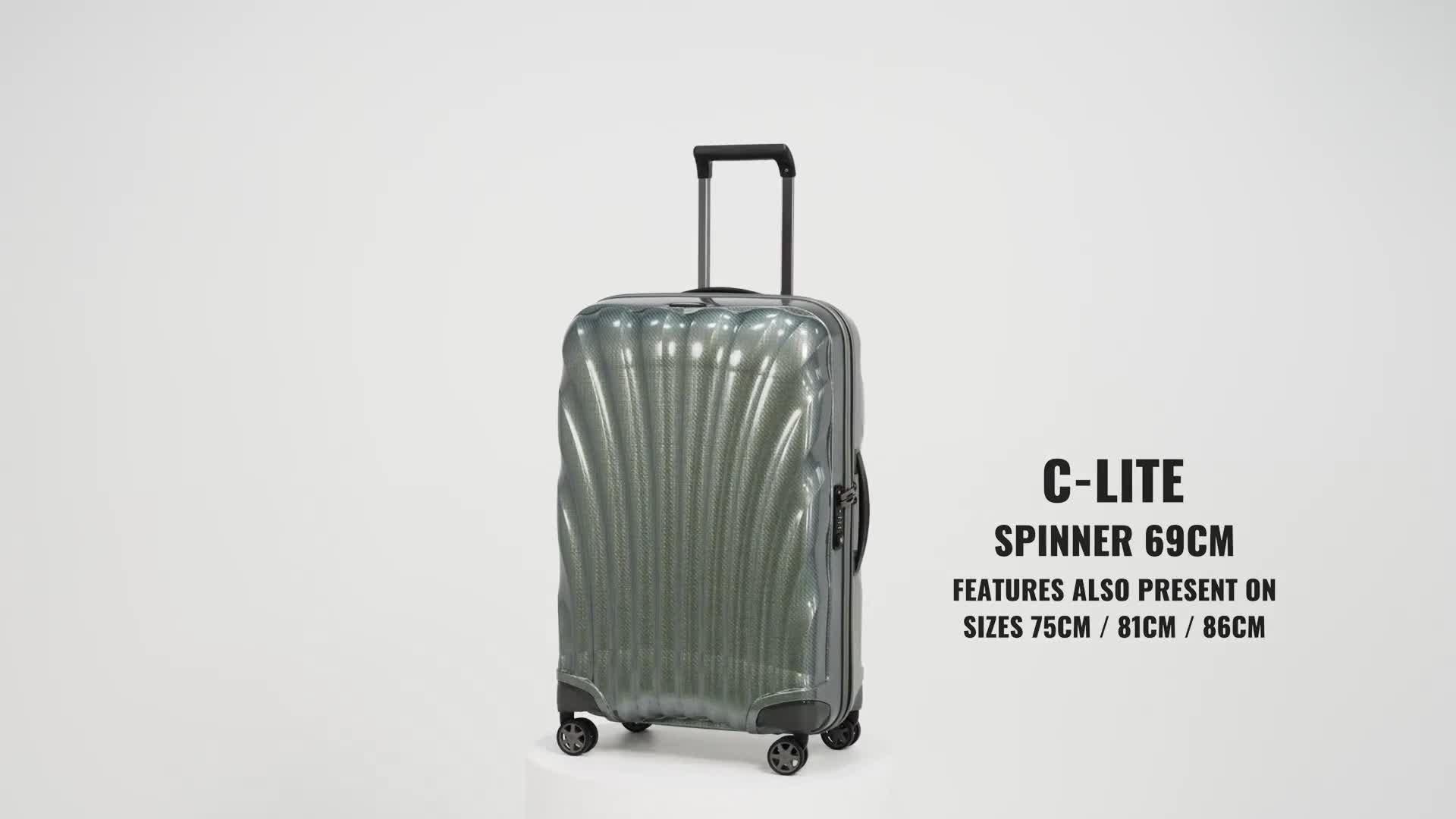 Samsonite C-Lite medium suitcase 69cm, UK version