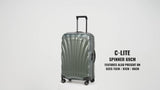 Samsonite C-Lite large spinner suitcase 75cm (British brand)