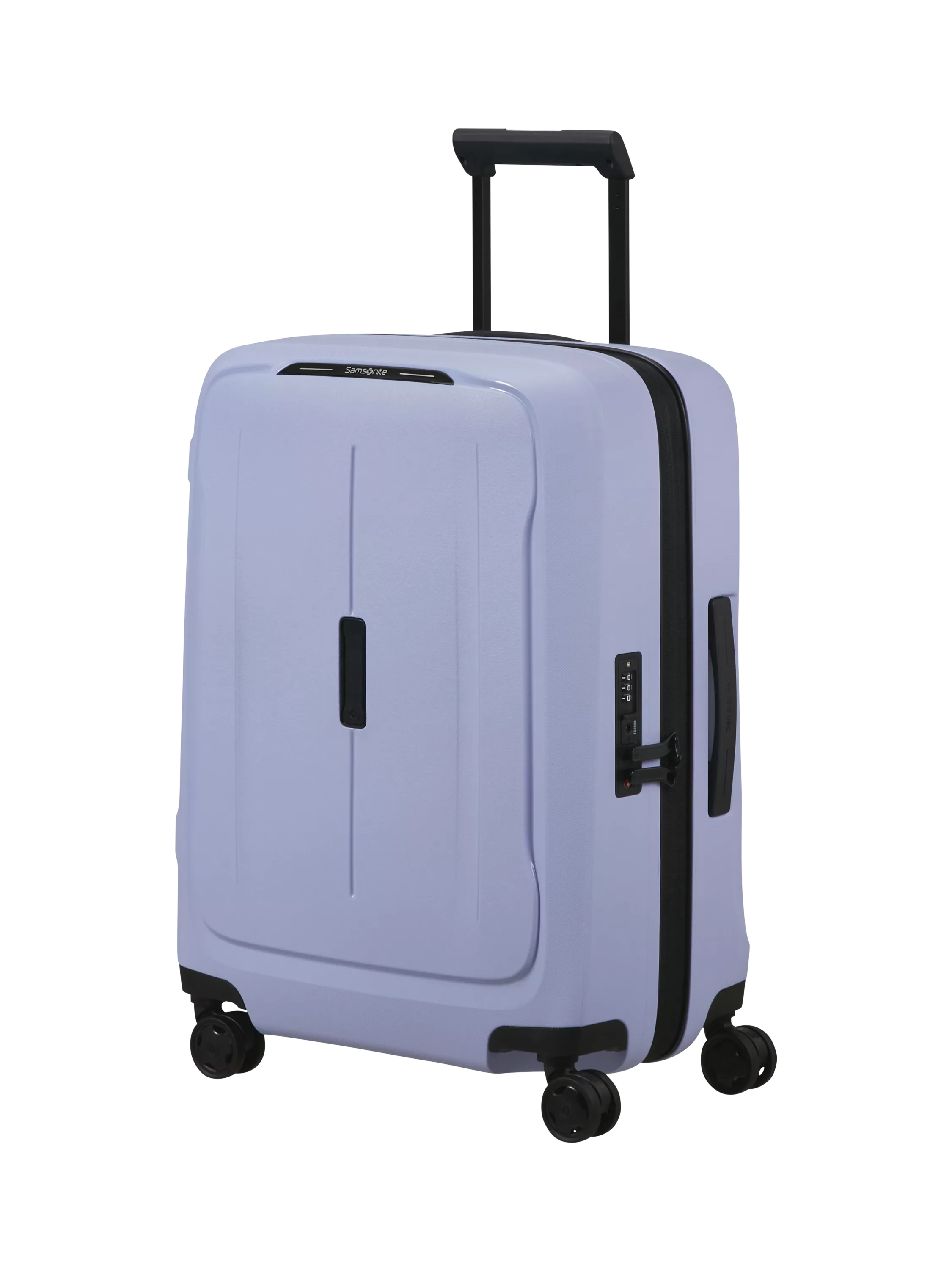 Samsonite Essens lavender expandable cabin suitcase 55cm, imported from the UK