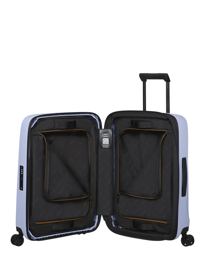 Samsonite Essens lavender expandable cabin suitcase 55cm, imported from the UK