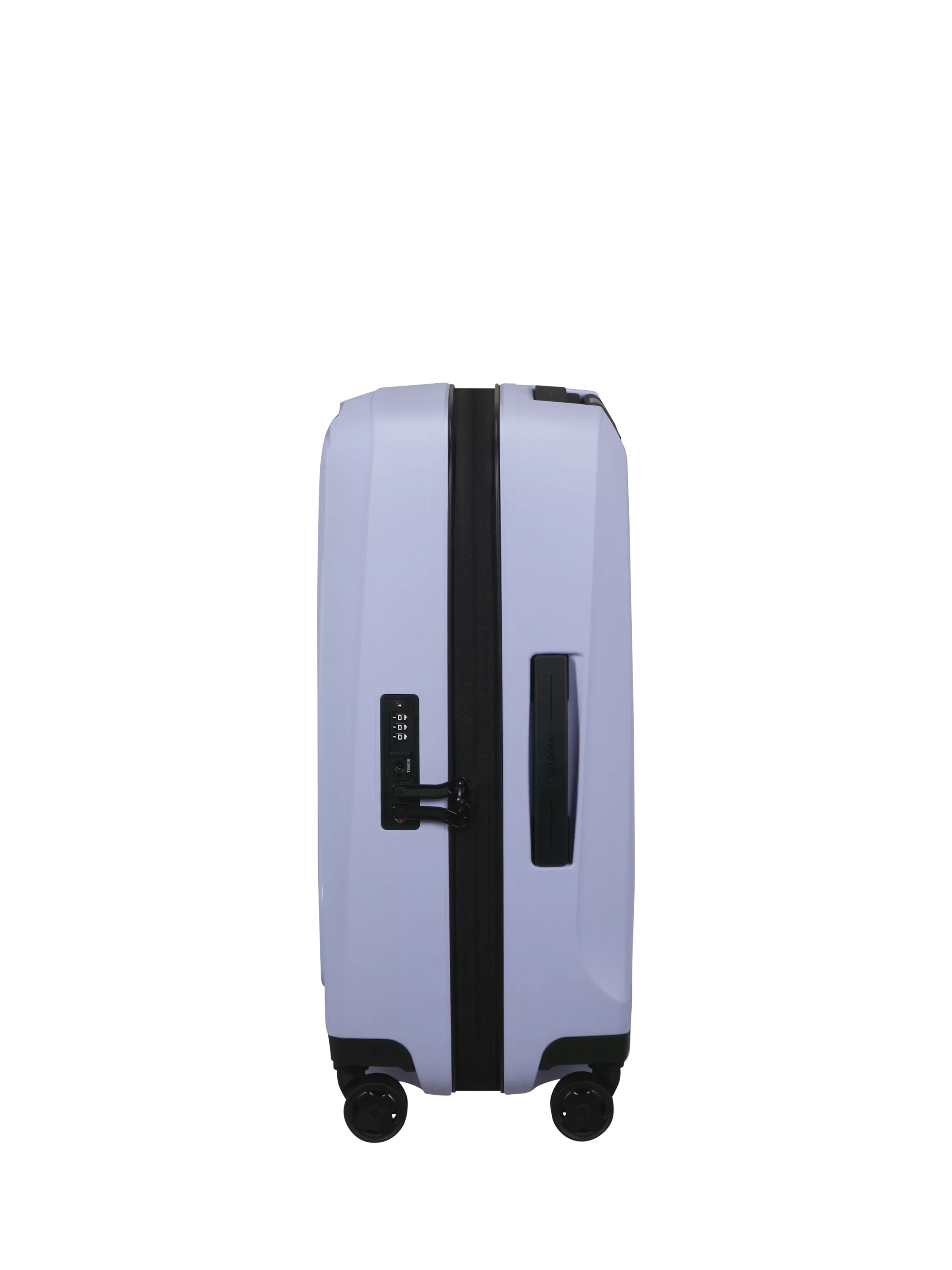 Samsonite Essens lavender expandable cabin suitcase 55cm, imported from the UK